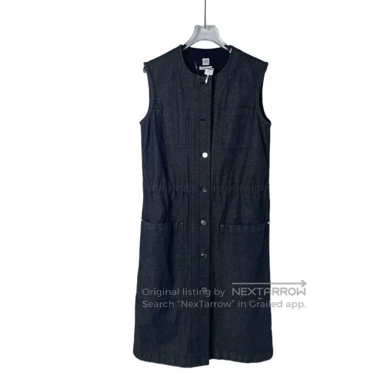 Hermes Hermes Denim Vest Dress Size XS / US 0-2 / IT 36-38 - 1 Thumbnail
