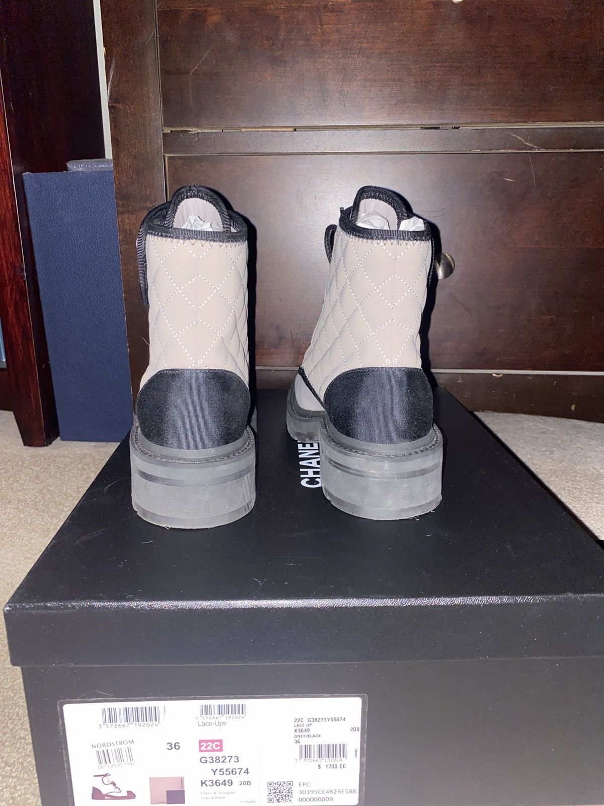 Chanel Chanel Lace-Up Boots Size US 6 / IT 36 - 2 Thumbnail