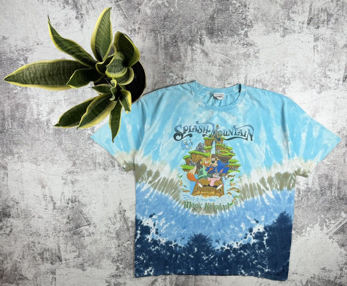 トップス dead stock splash mountain long T Vtg Splash Mountain Disney L Tye Dyed Shirt | eBay