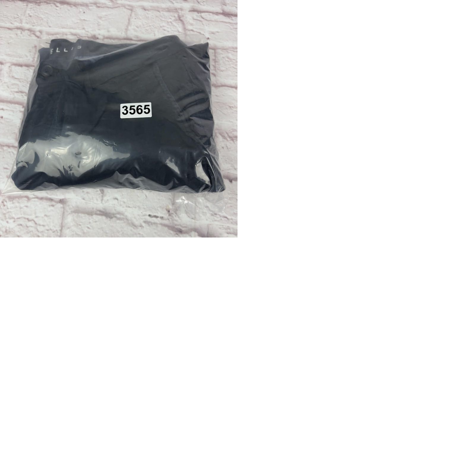 Perry Ellis Perry Ellis Pants Men 36x32 Black Slim Chino Casual Dress Flat Front Zip Fly Pockets Stretch Size US 36 / EU 52 - 9 Thumbnail