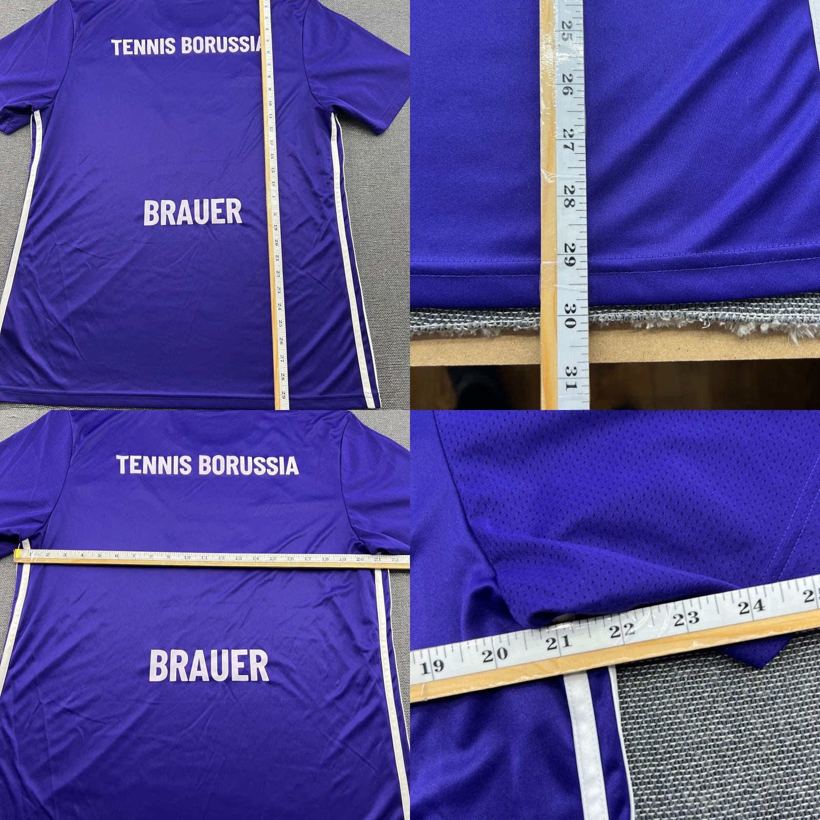 Adidas adidas Tennis Borussia Berlin 2022 2023 Third Football Jersey Mens XL Purple Size US XL / EU 56 / 4 - 9 Thumbnail