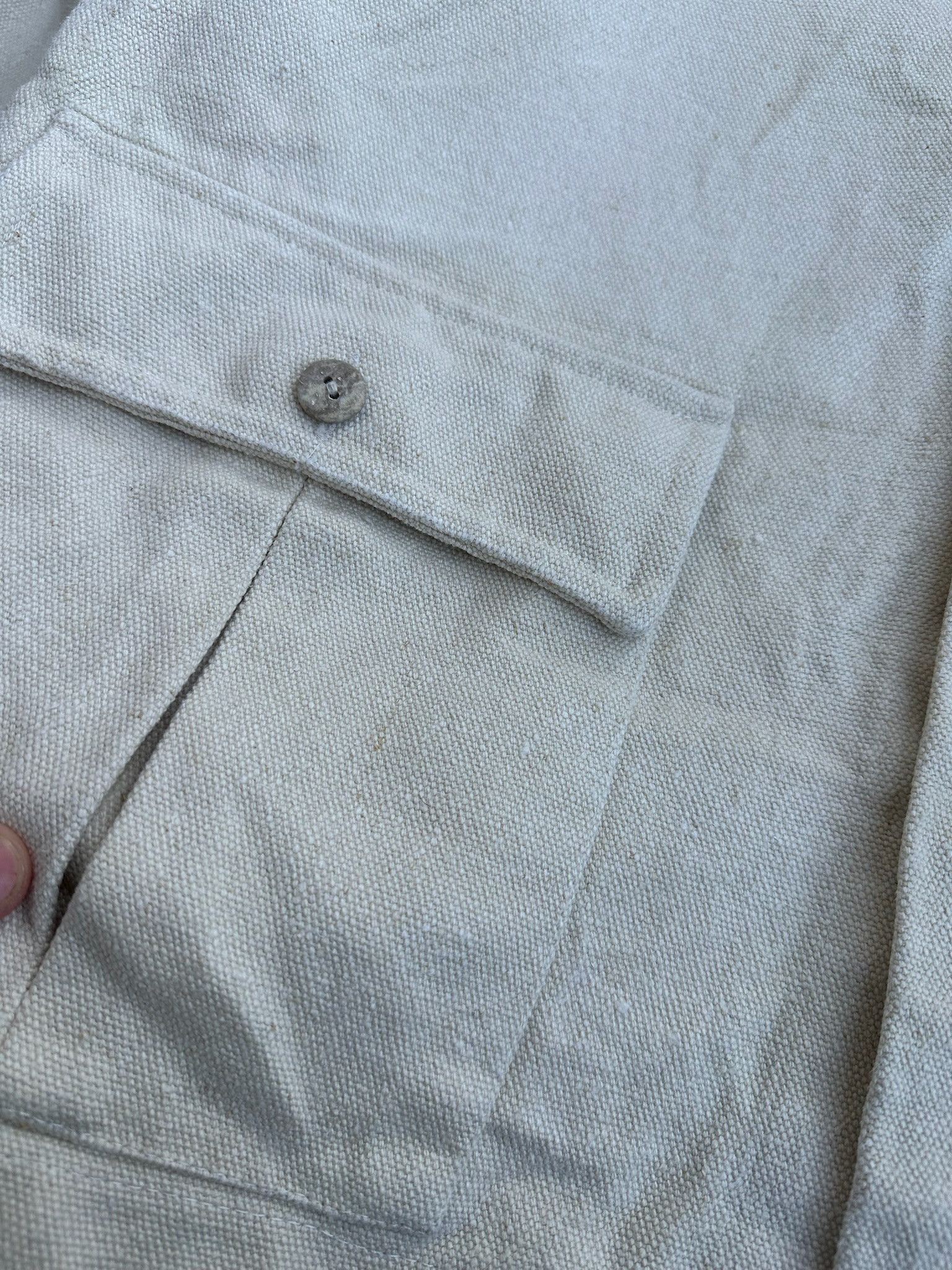 Vintage Vintage 90s Hemp Weed Logo work chore Jacket Size US M / EU 48-50 / 2 - 16 Thumbnail