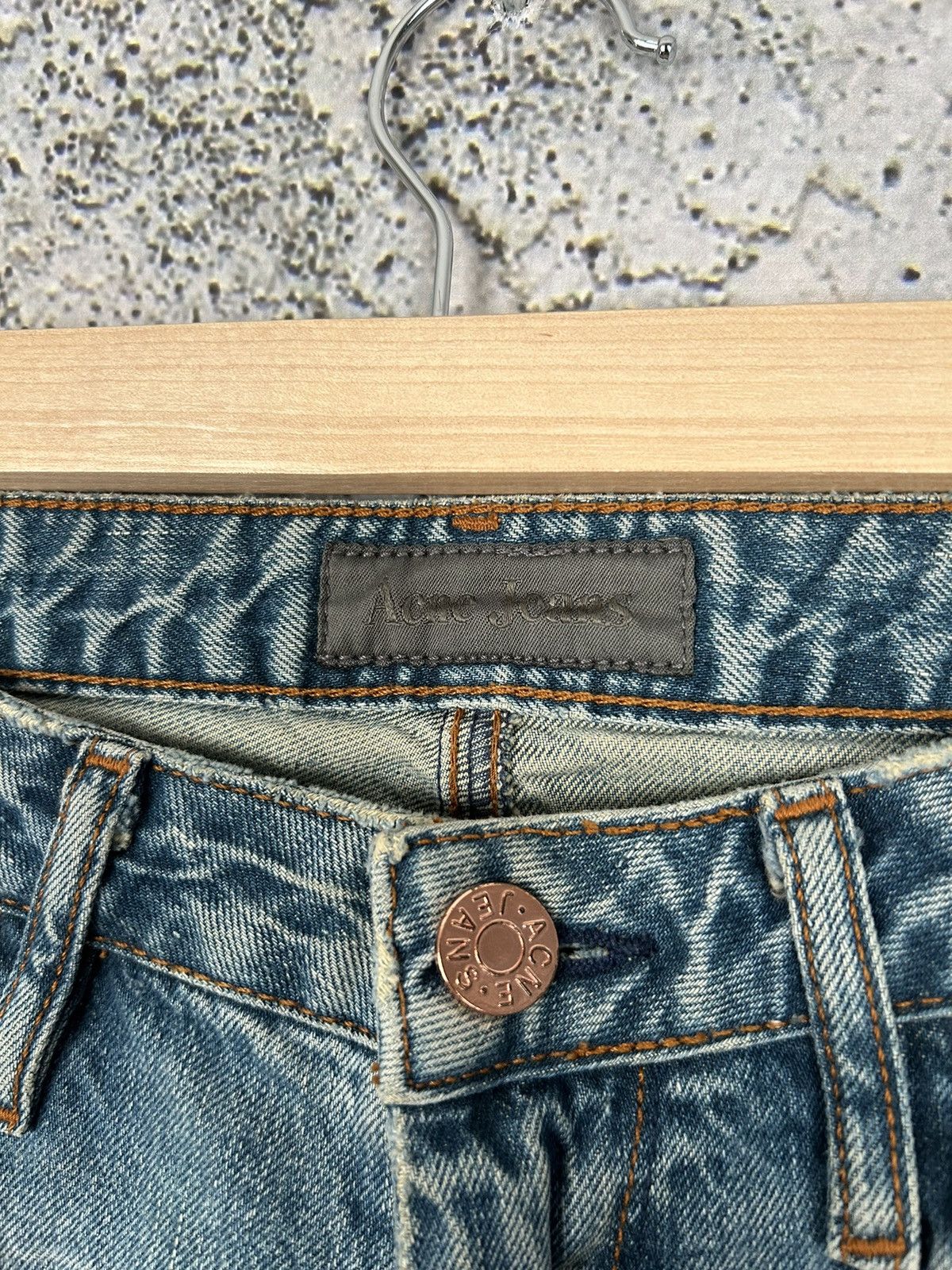 Acne Studios Vintage Acne Jeans Hug Fletch Denim 90s Grunge Punk Rock Size US 27 - 5 Thumbnail