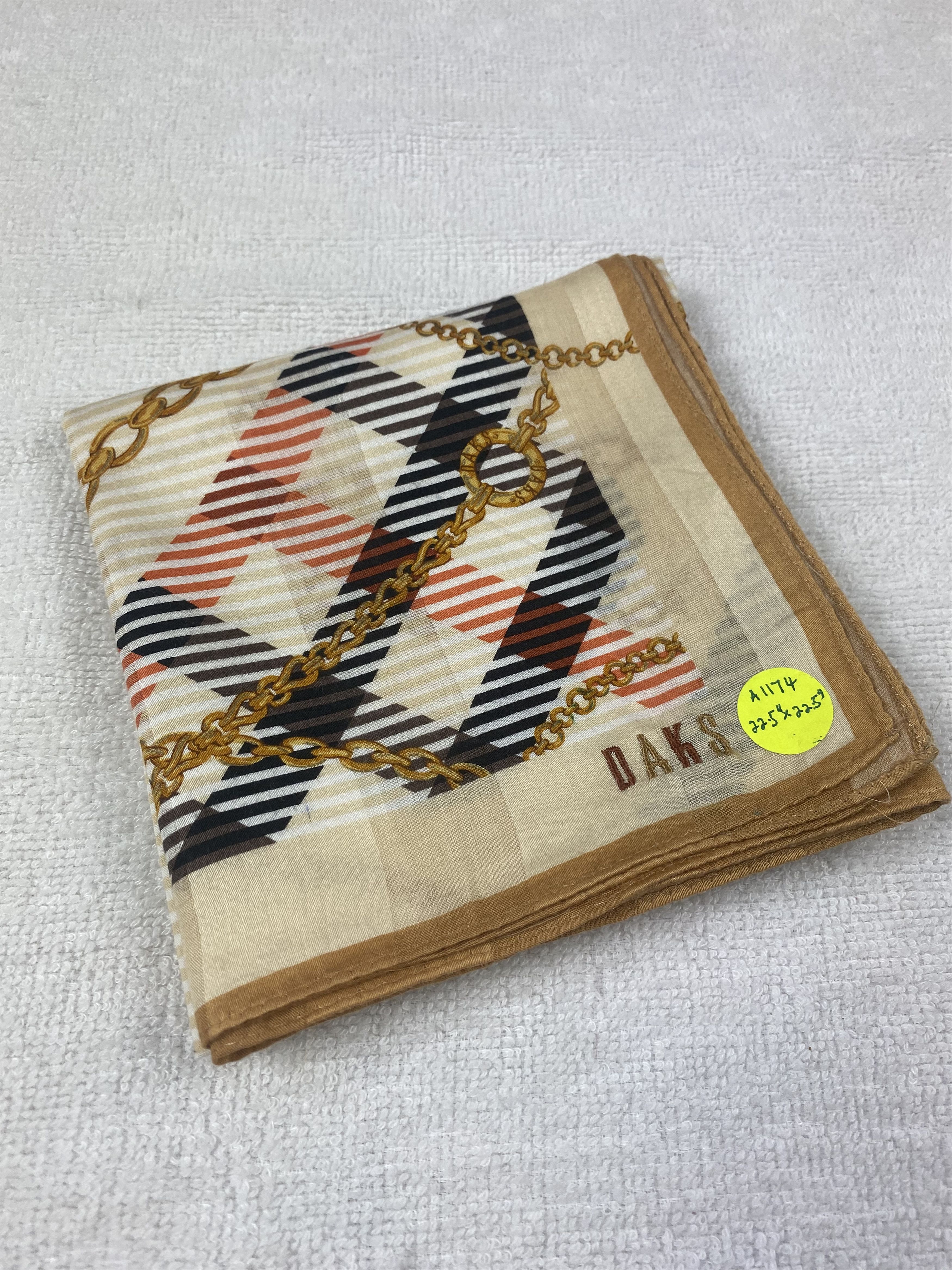 DAKS Daks London Handkerchief / Bandana / Neckerchief Size ONE SIZE - 6 Thumbnail
