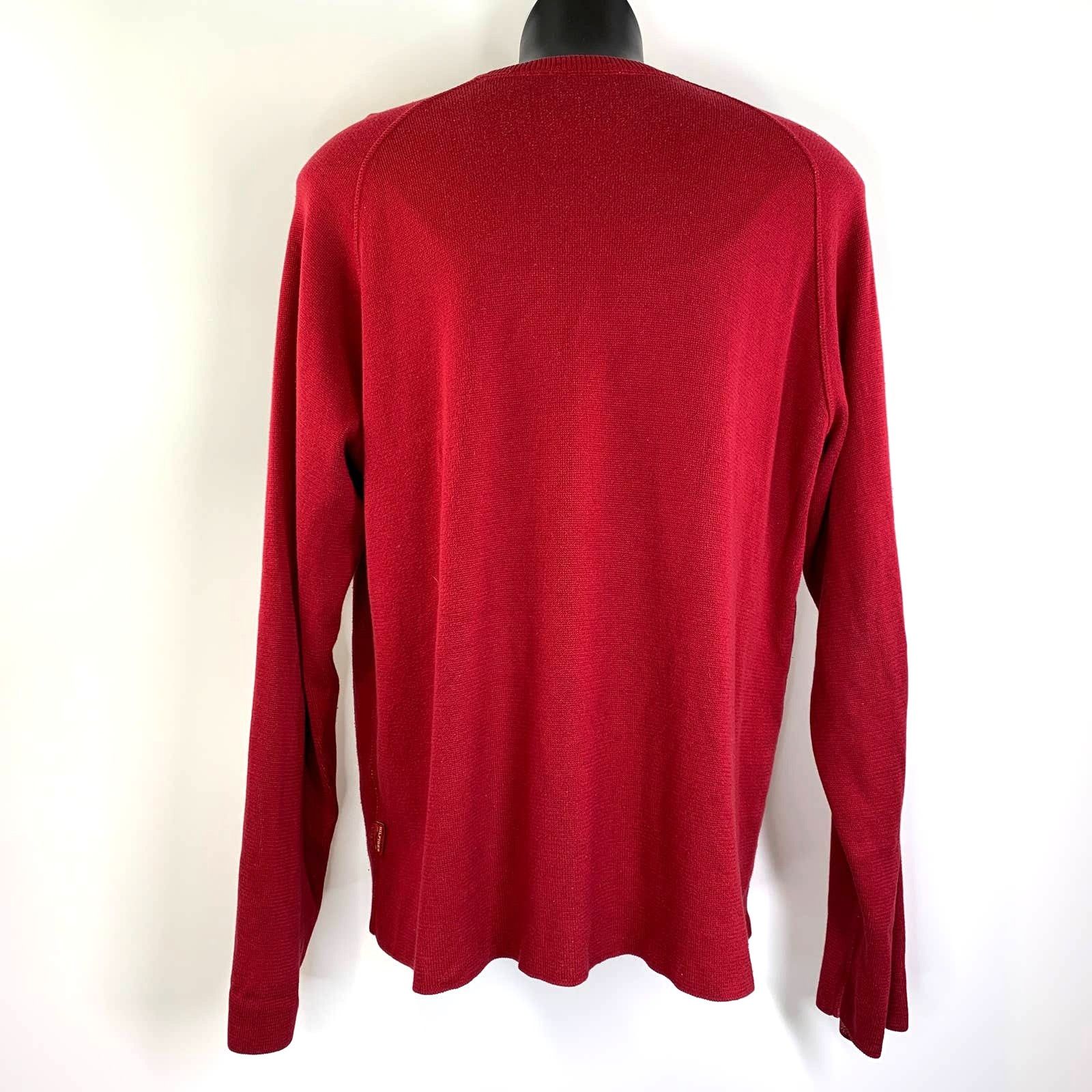Tommy Hilfiger Red Label Hilfiger Pullover Cotton Long Sleeve Crew Size US L / EU 52-54 / 3 - 7 Thumbnail