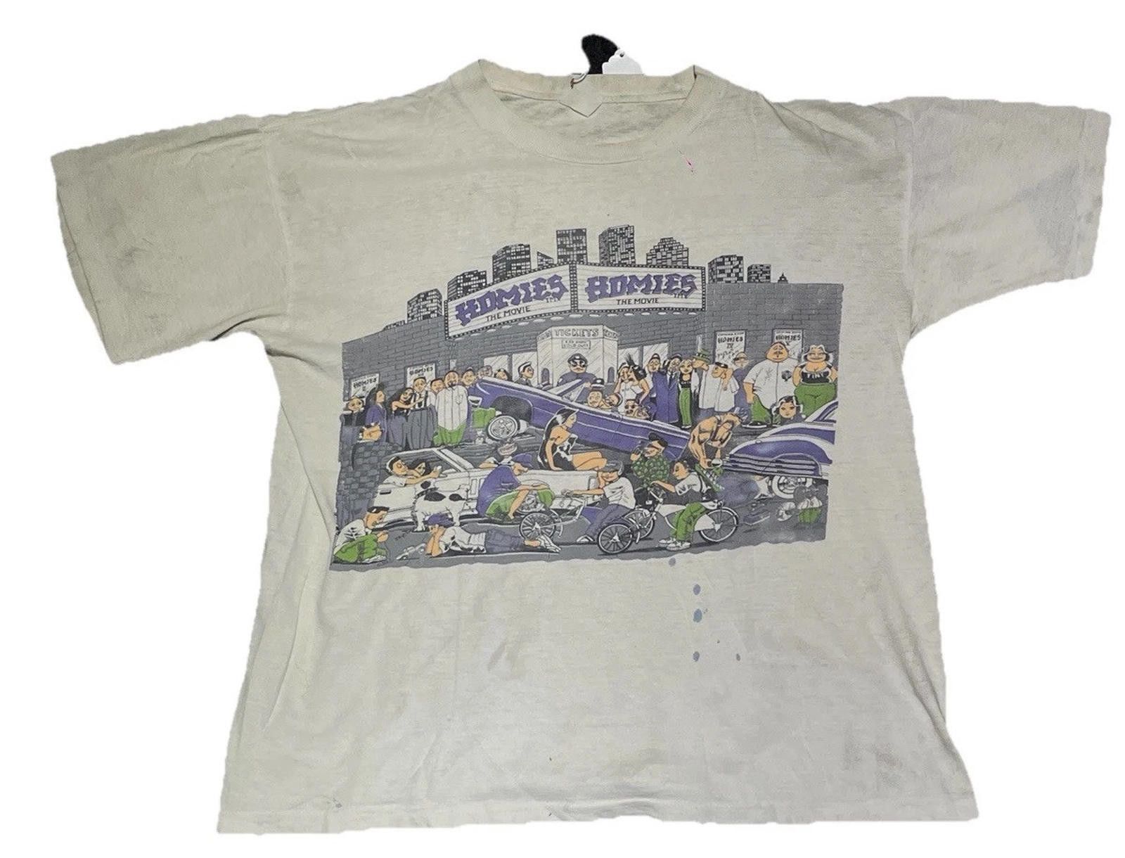 Other Rare Vintage Homies Gonzales 90’s OG Chicano T Shirt Large Size US L / EU 52-54 / 3 - 1 Thumbnail