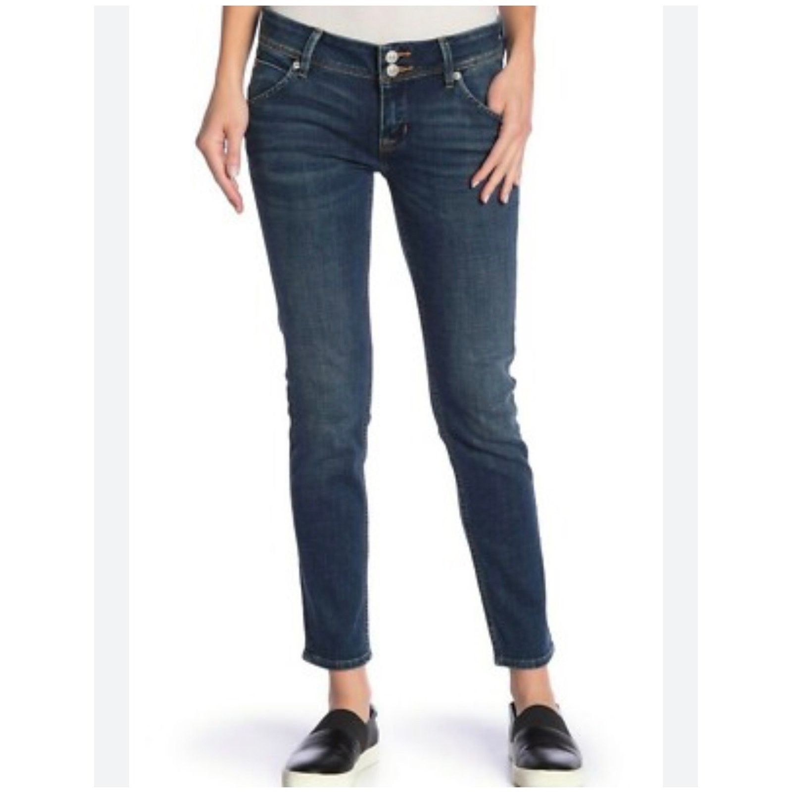 Hudson Hudson Collin Flap Skinny Jean Low Rise 27 Size 27" / US 4 / IT 40 - 1 Thumbnail