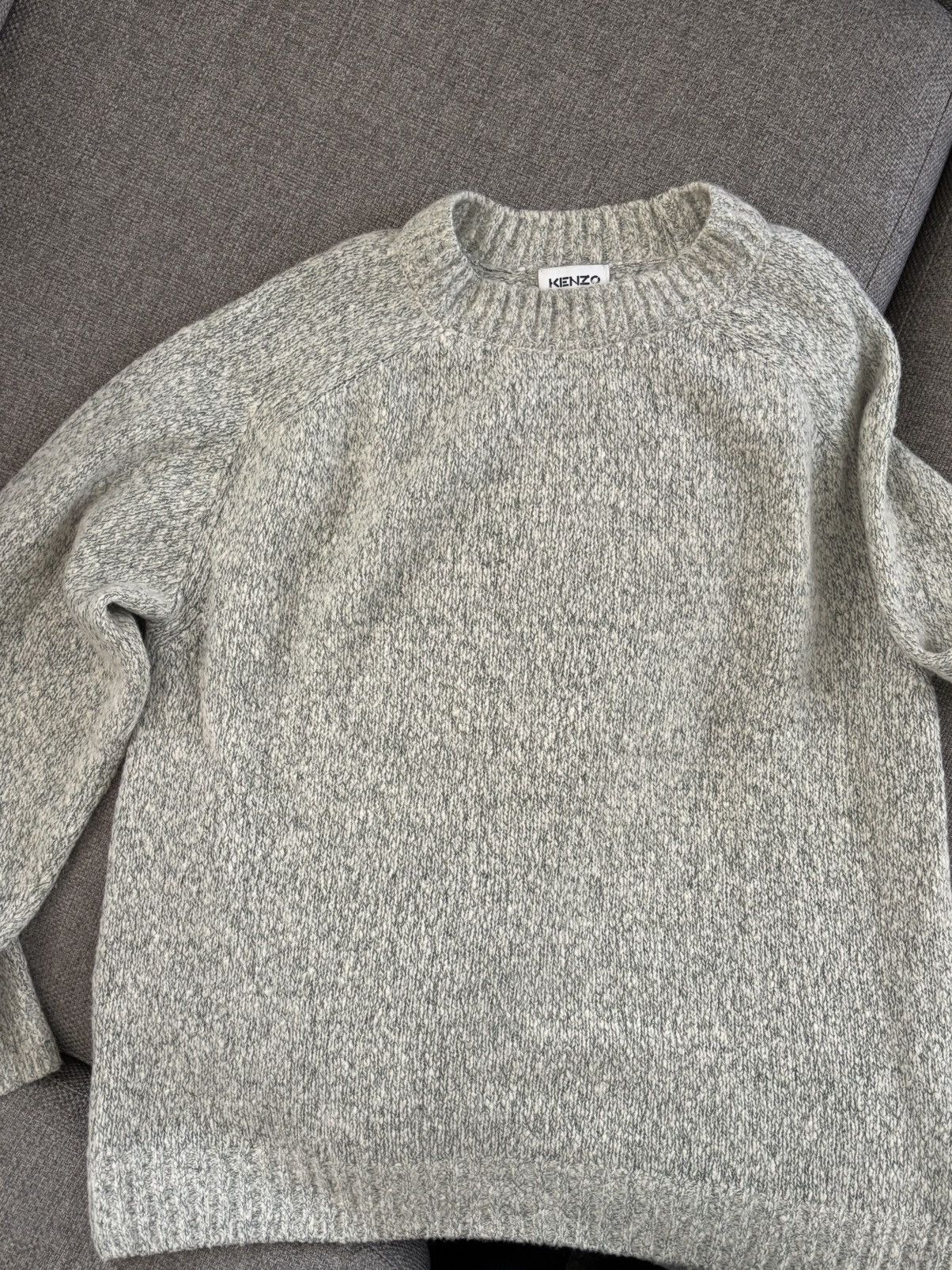 Kenzo Kenzo "K" Cashmere Blend Sweater Size US XL / EU 56 / 4 - 2 Thumbnail