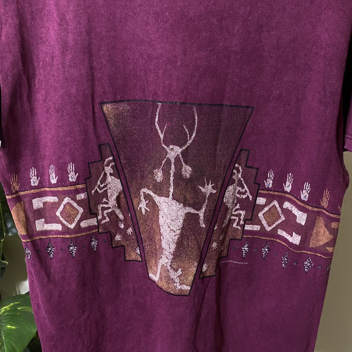 Vintage 1990s Grand Canyon Native Art T Shirt Size US L / EU 52-54 / 3 - 7 Thumbnail