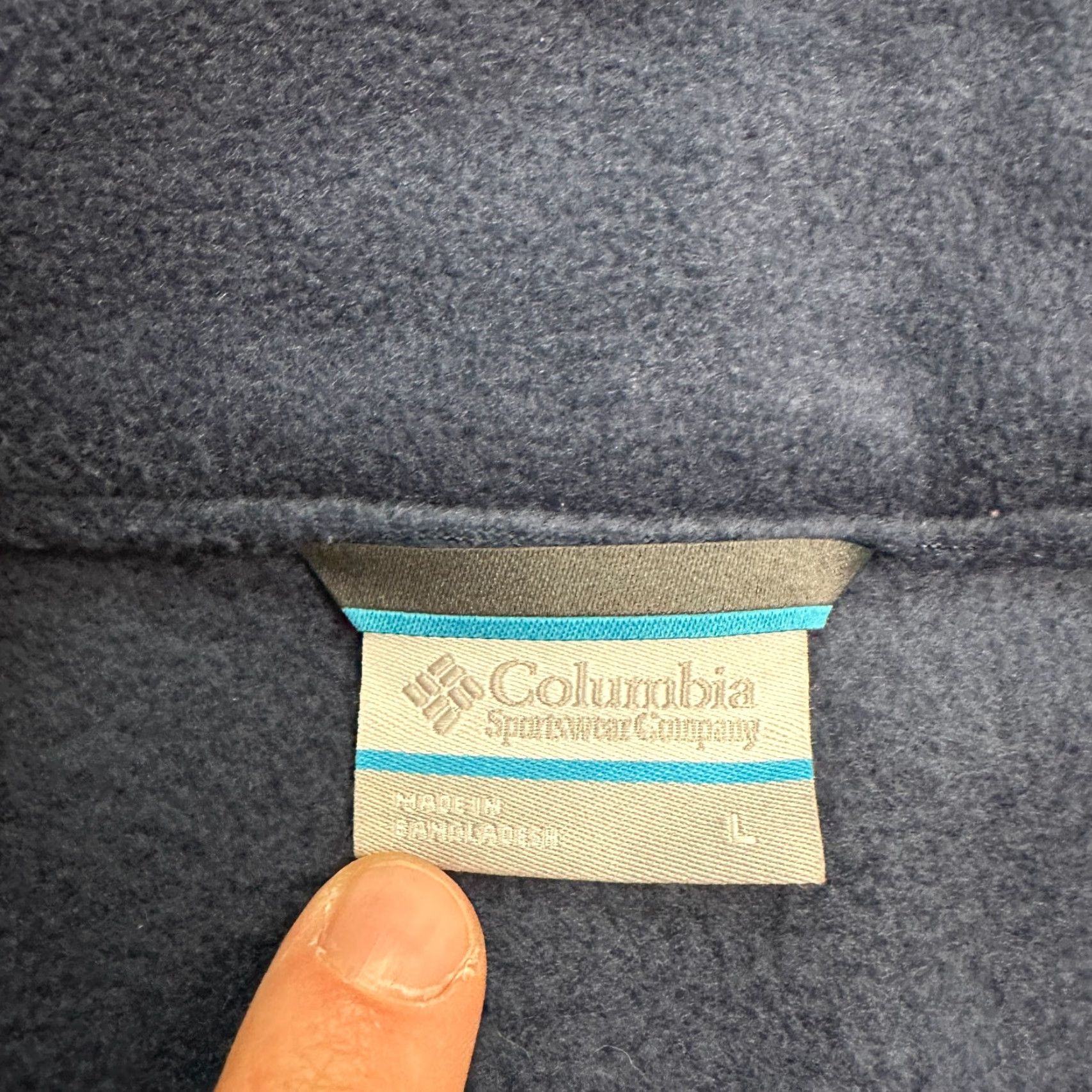 Vintage Columbia Steens Mountain Fleece Jacket Mens Large Blue Full Zip Outdoor Hiking Shirt? Size US L / EU 52-54 / 3 - 4 Thumbnail