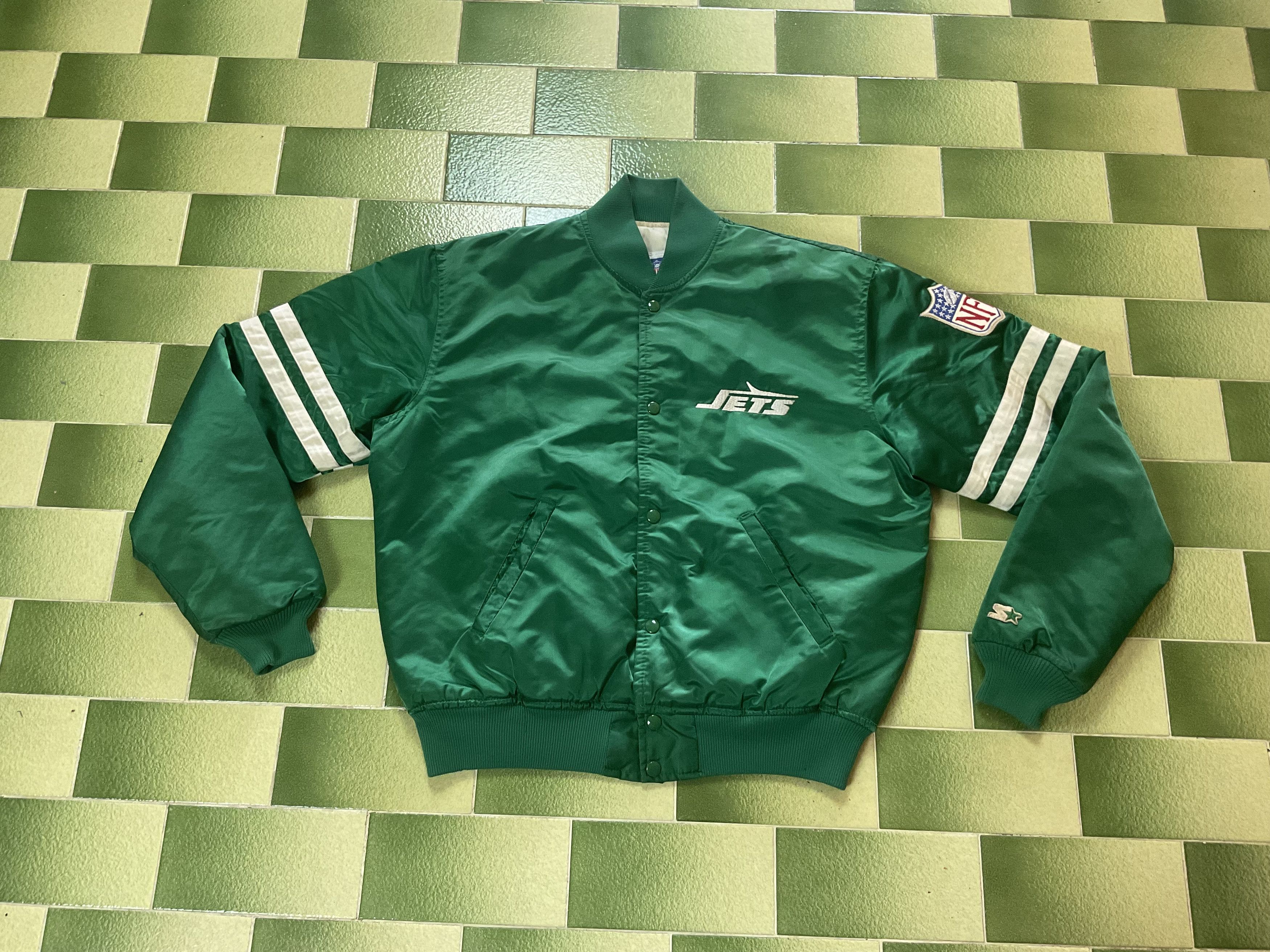 NFL vintage New York Jets suede coat buy size XXL