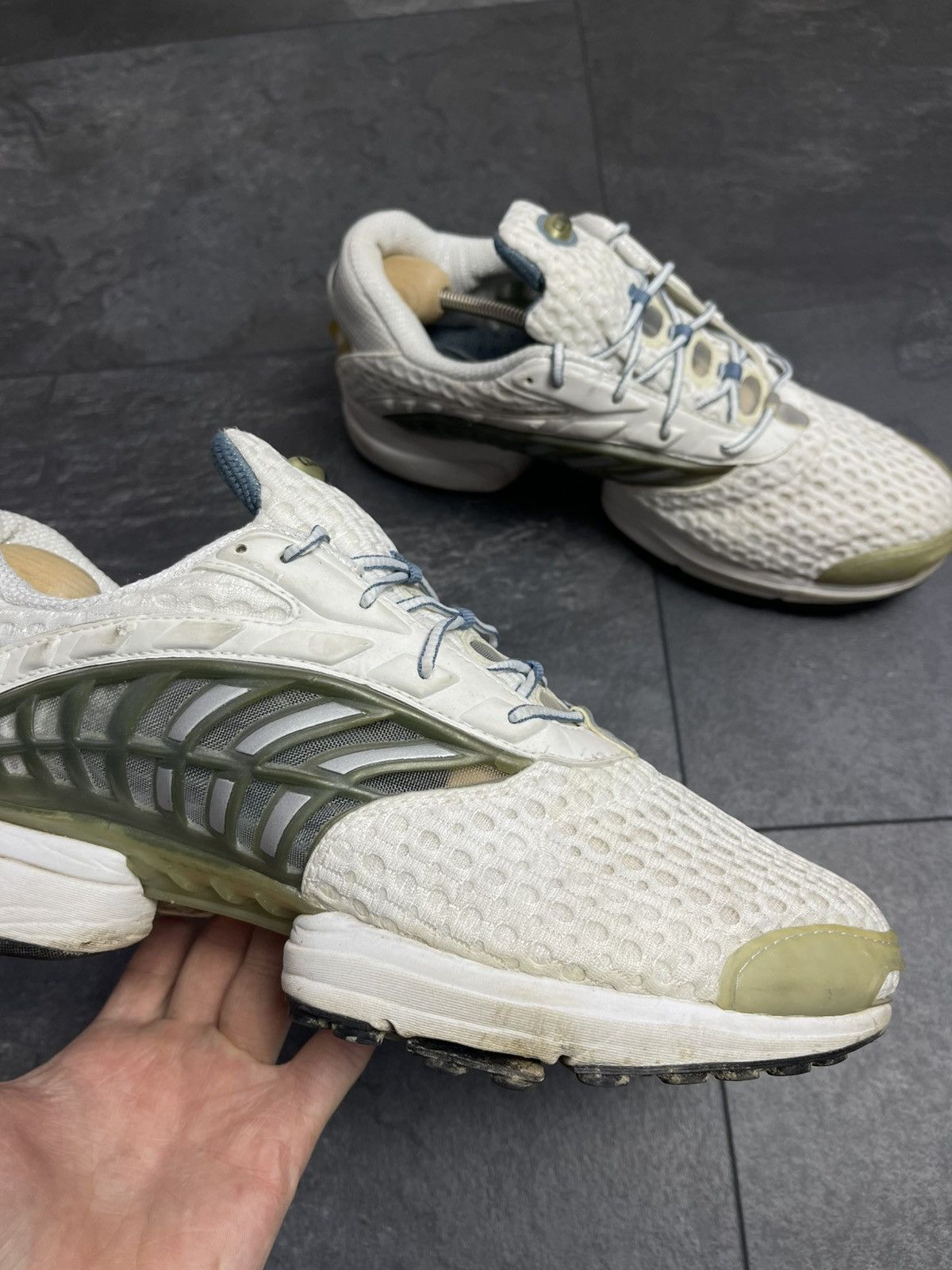 Adidas × Streetwear × Vintage ADIDAS CLIMACOOL 1 WHITE TRAINERS VINTAGE Size US 10.5 / EU 43-44 - 3 Thumbnail