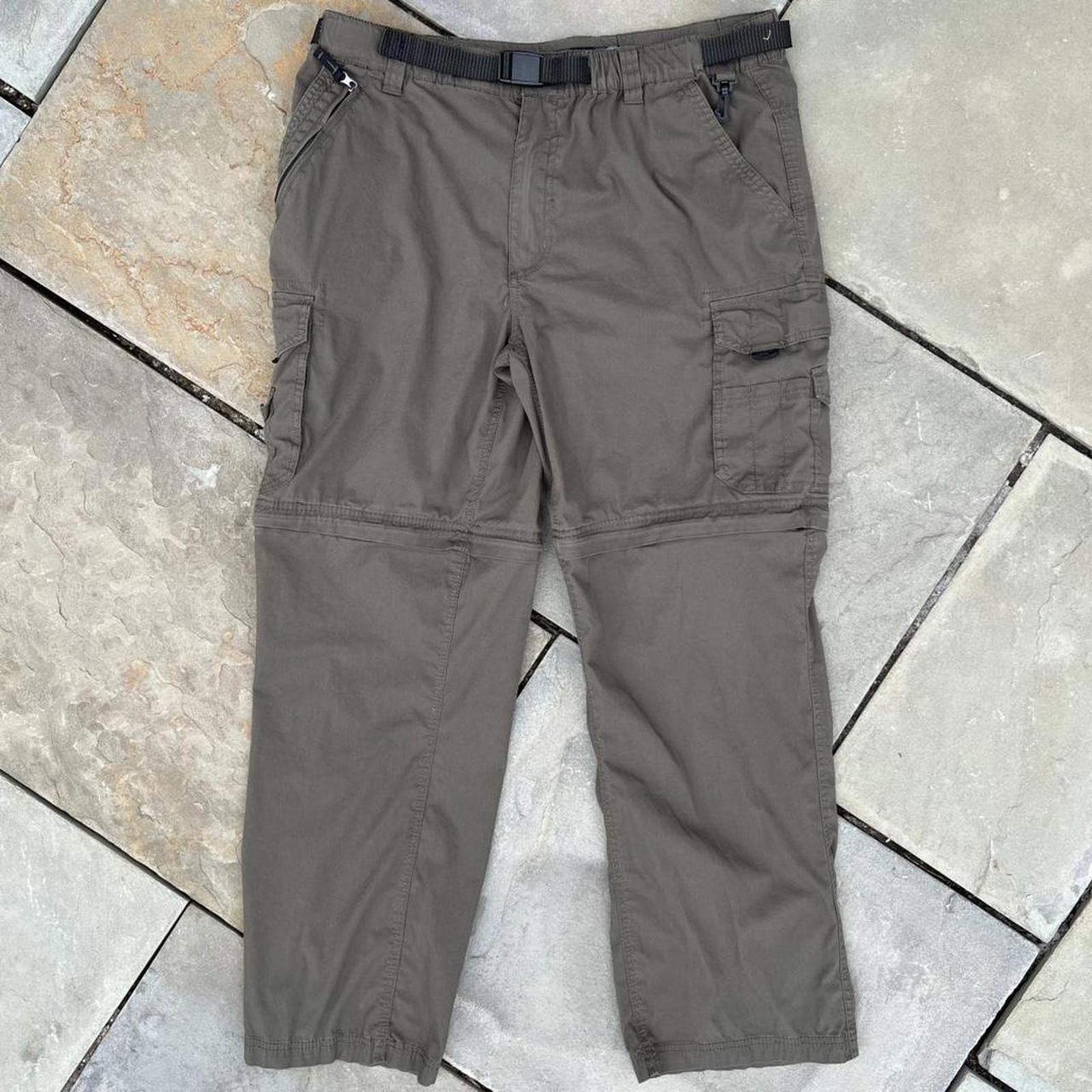 Other Dark Olive Green Gorpcore Convertible Utility Cargo Pants Size US 36 / EU 52 - 1 Thumbnail