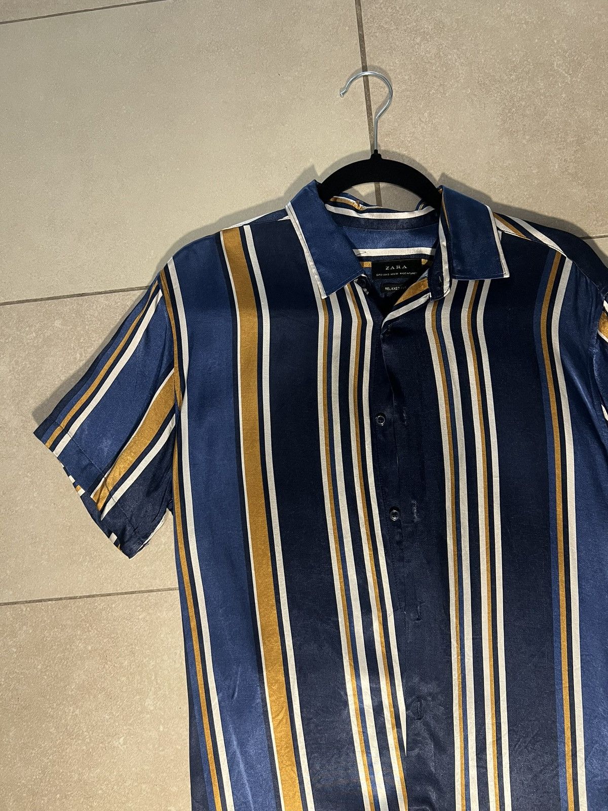 Zara Zara STRIPPED button up Size US S / EU 44-46 / 1 - 5 Thumbnail