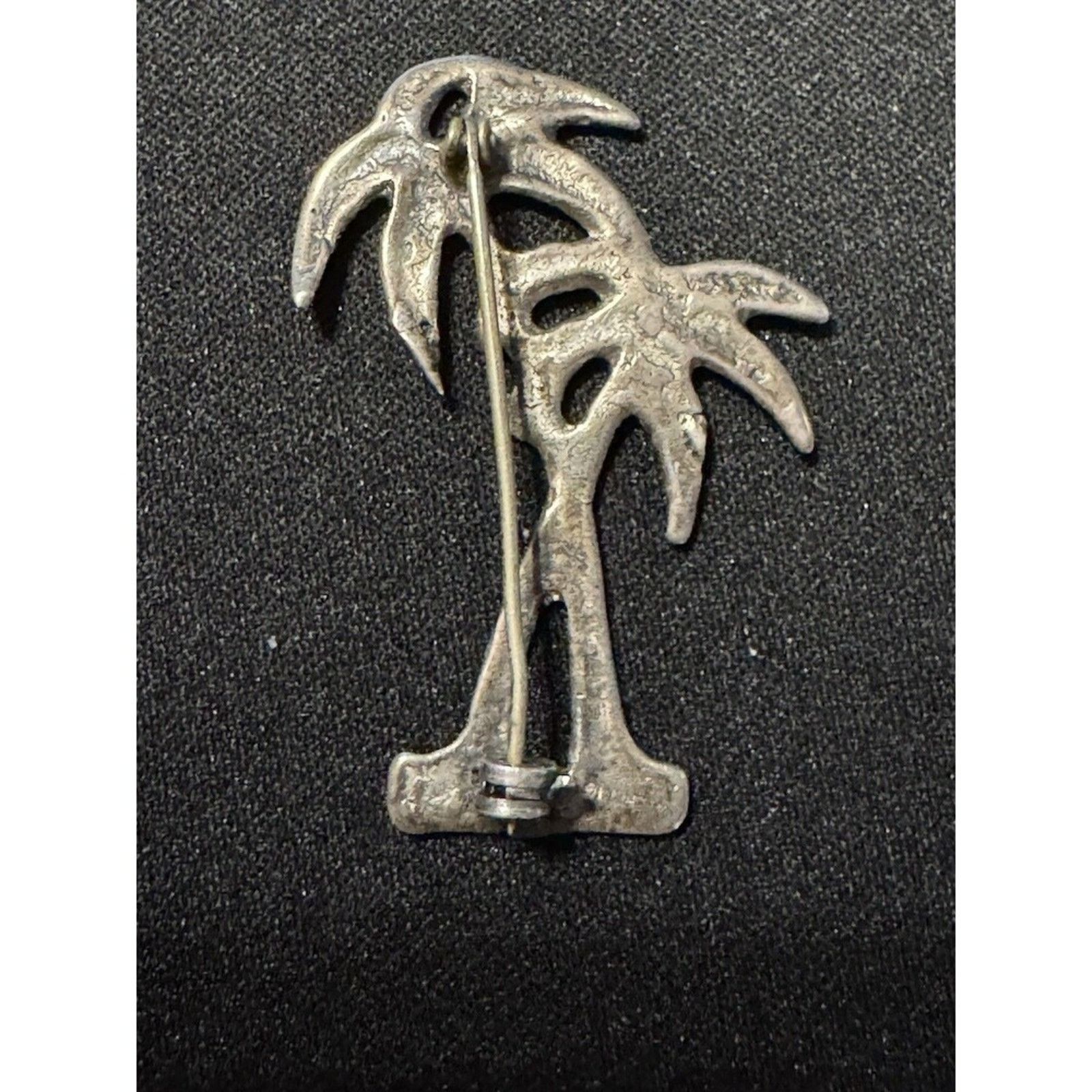 Other Sterling Silver Vingtage Palm Tree Brooch Size ONE SIZE - 2 Thumbnail