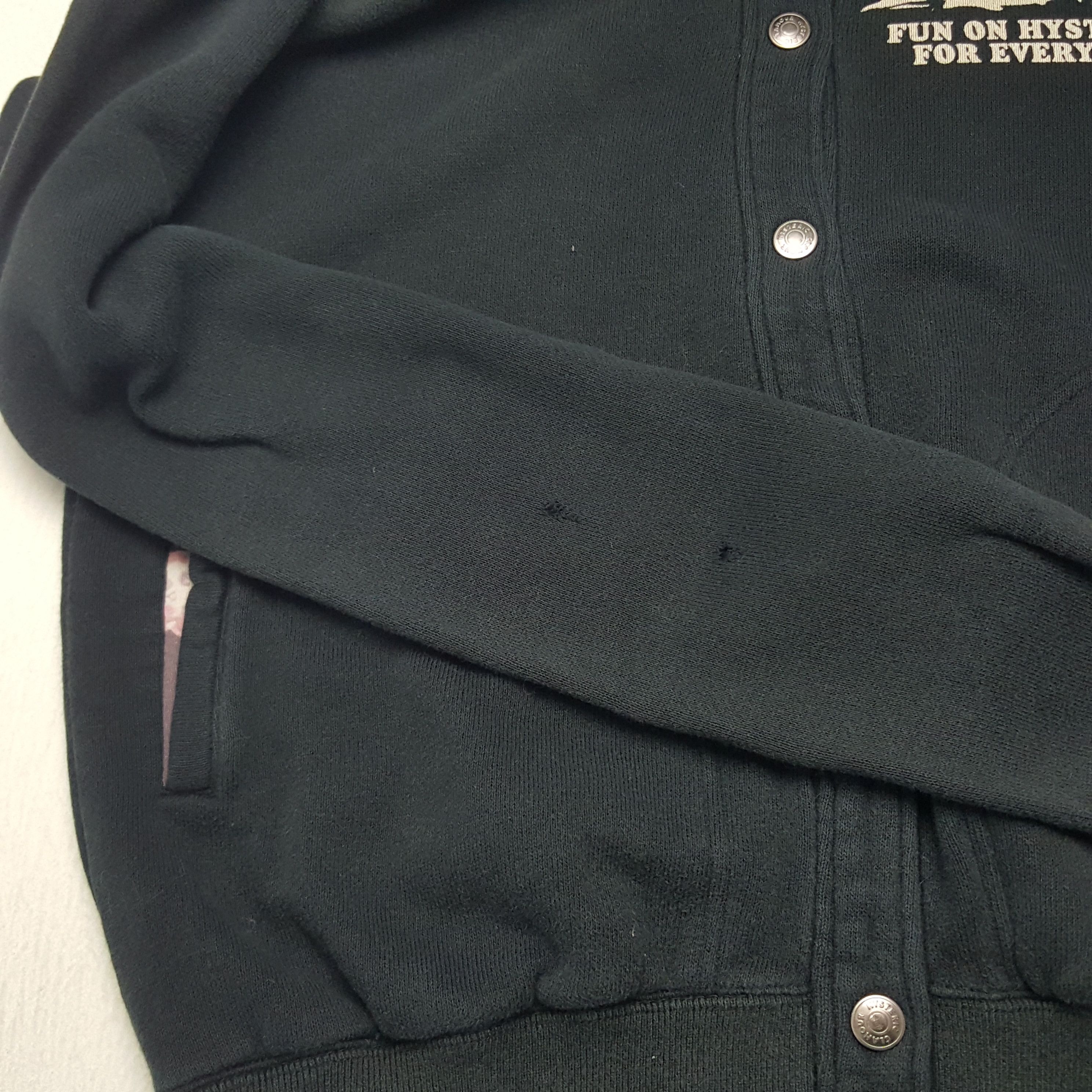 Hysteric Glamour × Japanese Brand × Vintage Vintage Hysteric Wicked Button Up Sweatshirt Hoodies Size M / US 6-8 / IT 42-44 - 8 Thumbnail