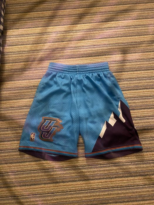 Utah jazz mitchell and ness outlet shorts