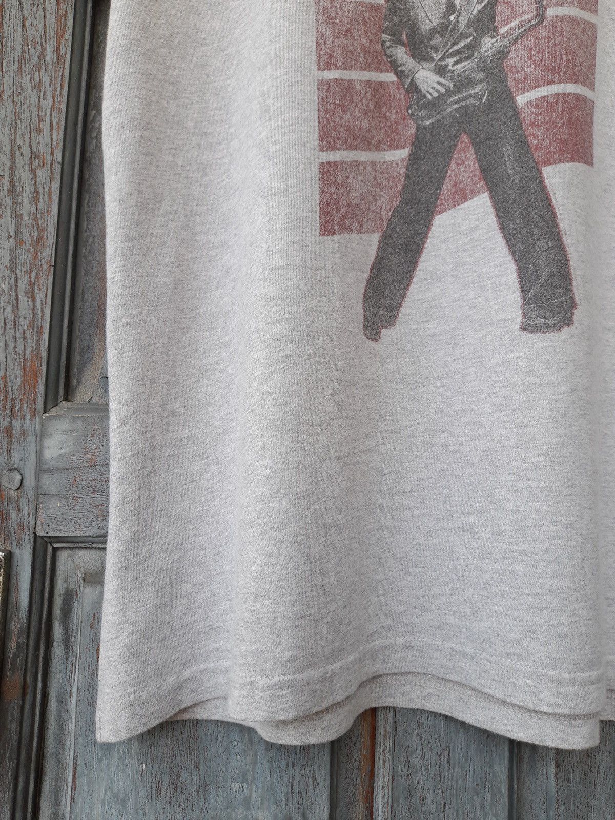 Band Tees David Bowie Graphic Tee by JEANASIS - Gray Vintage Style Size ONE SIZE - 5 Thumbnail