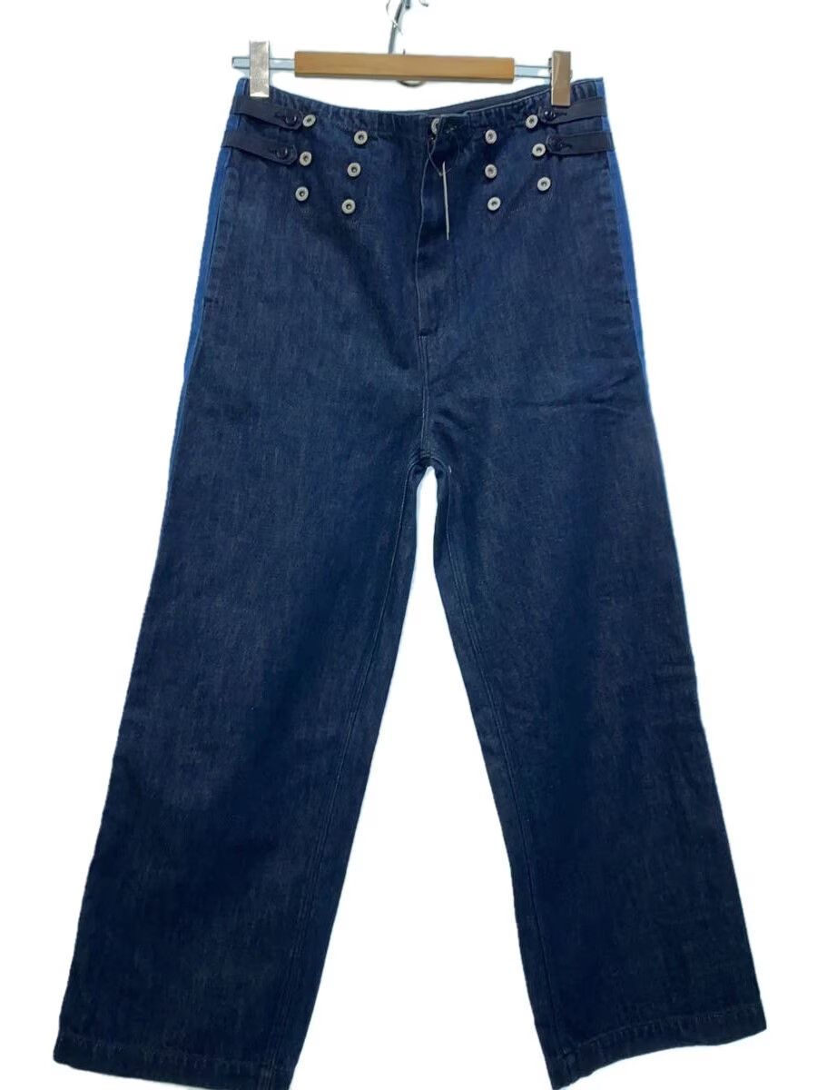 Kapital Multi Button Wide Leg Denim Jeans Size US 31 - 1 Thumbnail