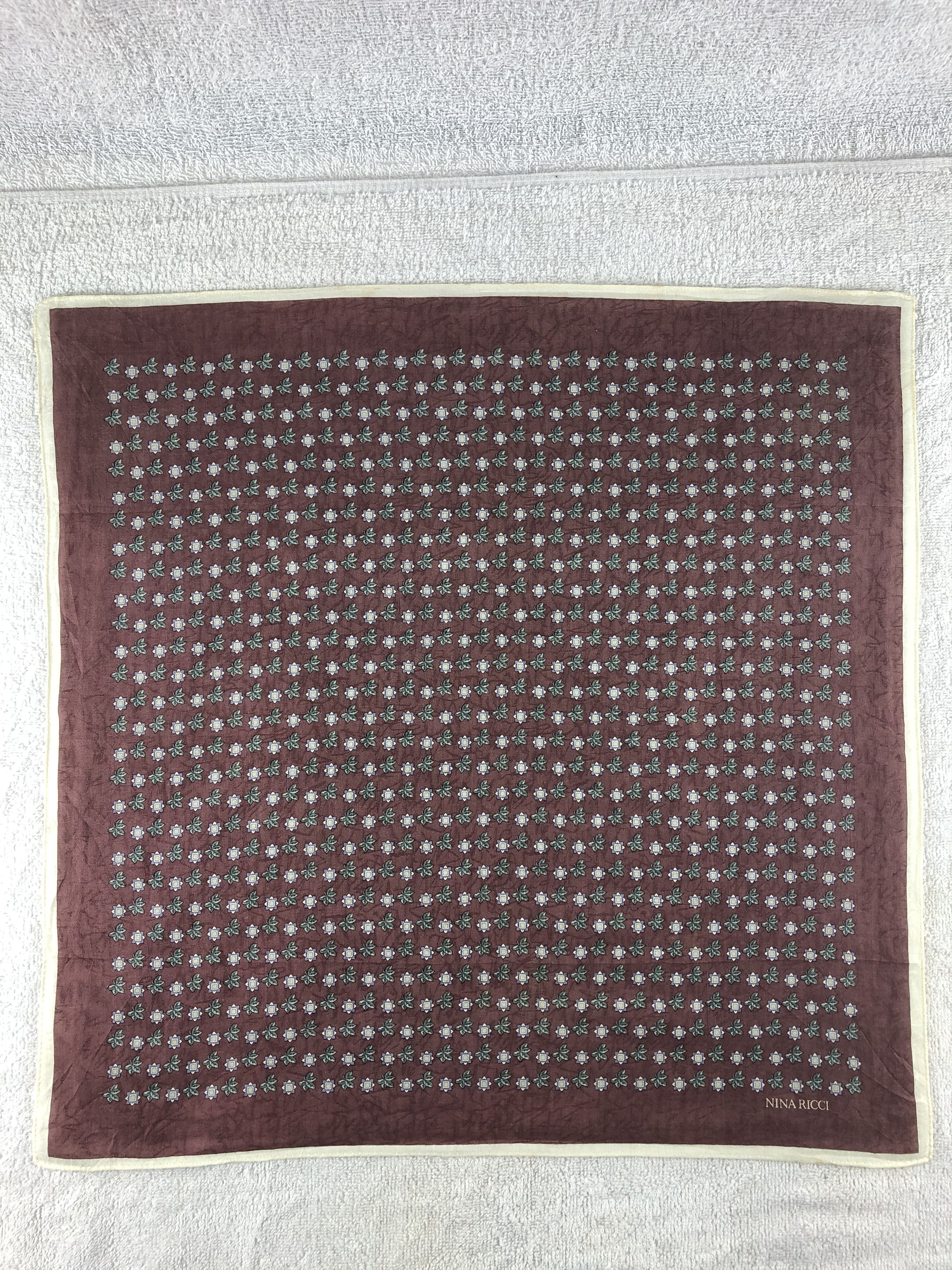 Nina Ricci × Vintage Nina Ricci Handkerchief / Bandana / Neckerchief Size ONE SIZE - 3 Thumbnail