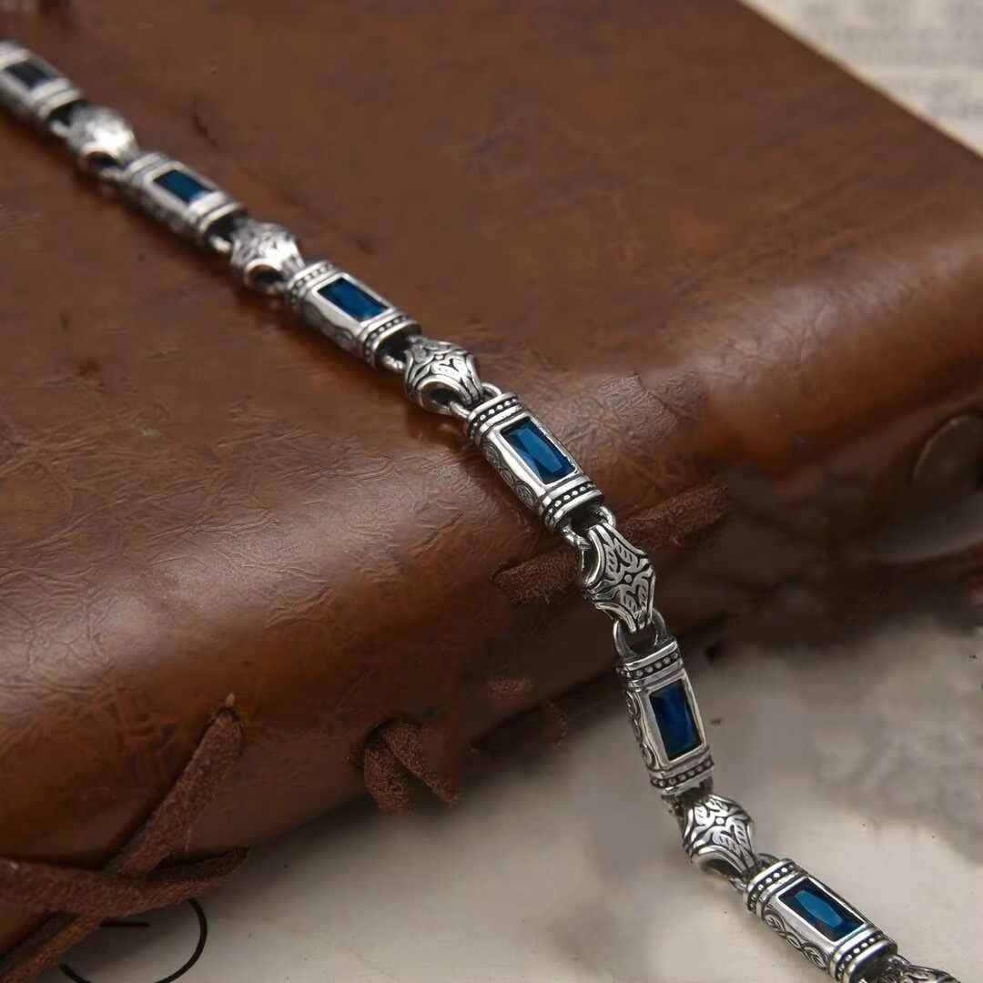 Jewelry Trend New Style Arabesque Pattern Stone Bracelet Size ONE SIZE - 4 Thumbnail