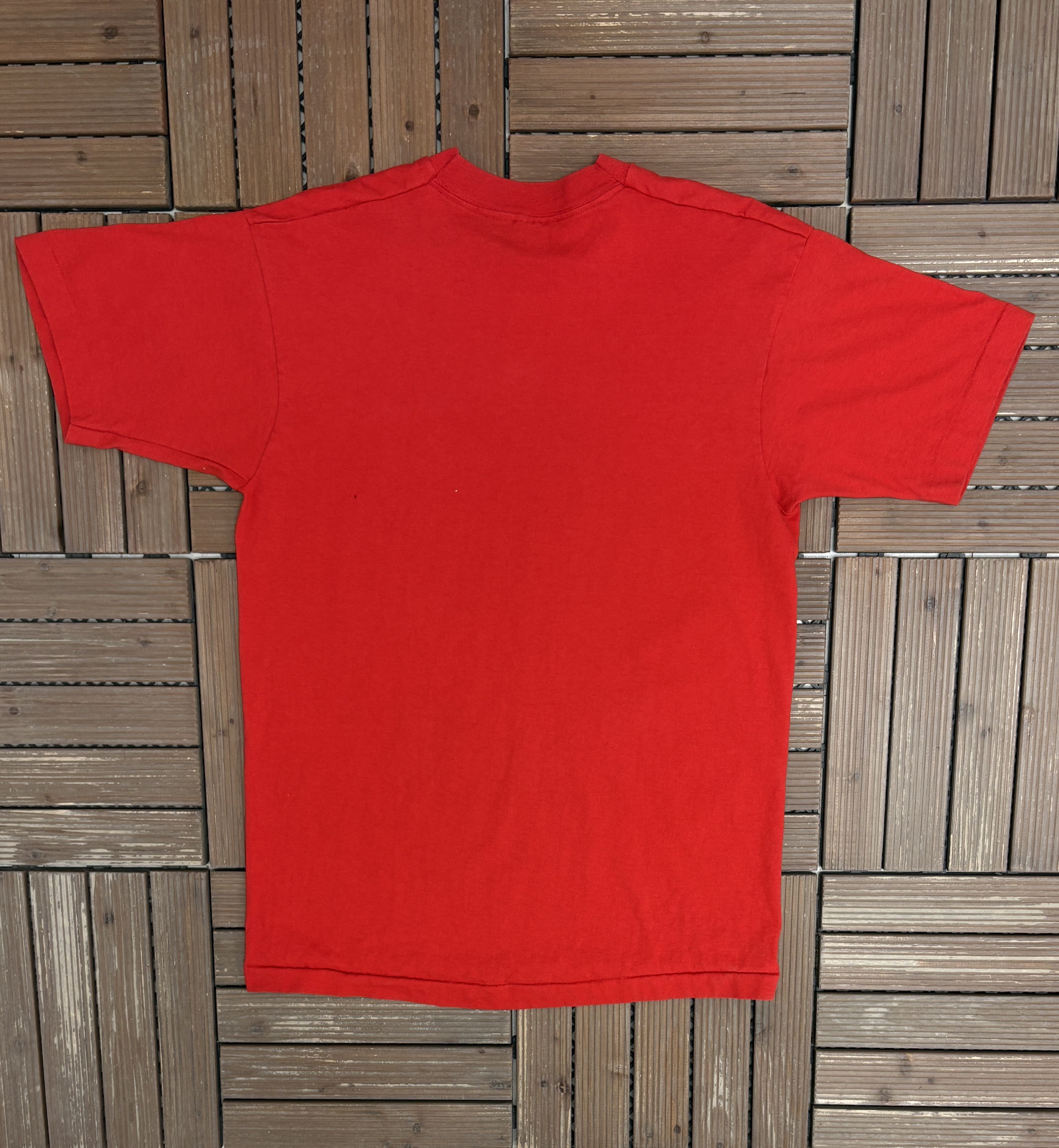 Vintage Cockspur Fine Rum Vintage Red T-Shirt Tee Size US L / EU 52-54 / 3 - 4 Thumbnail