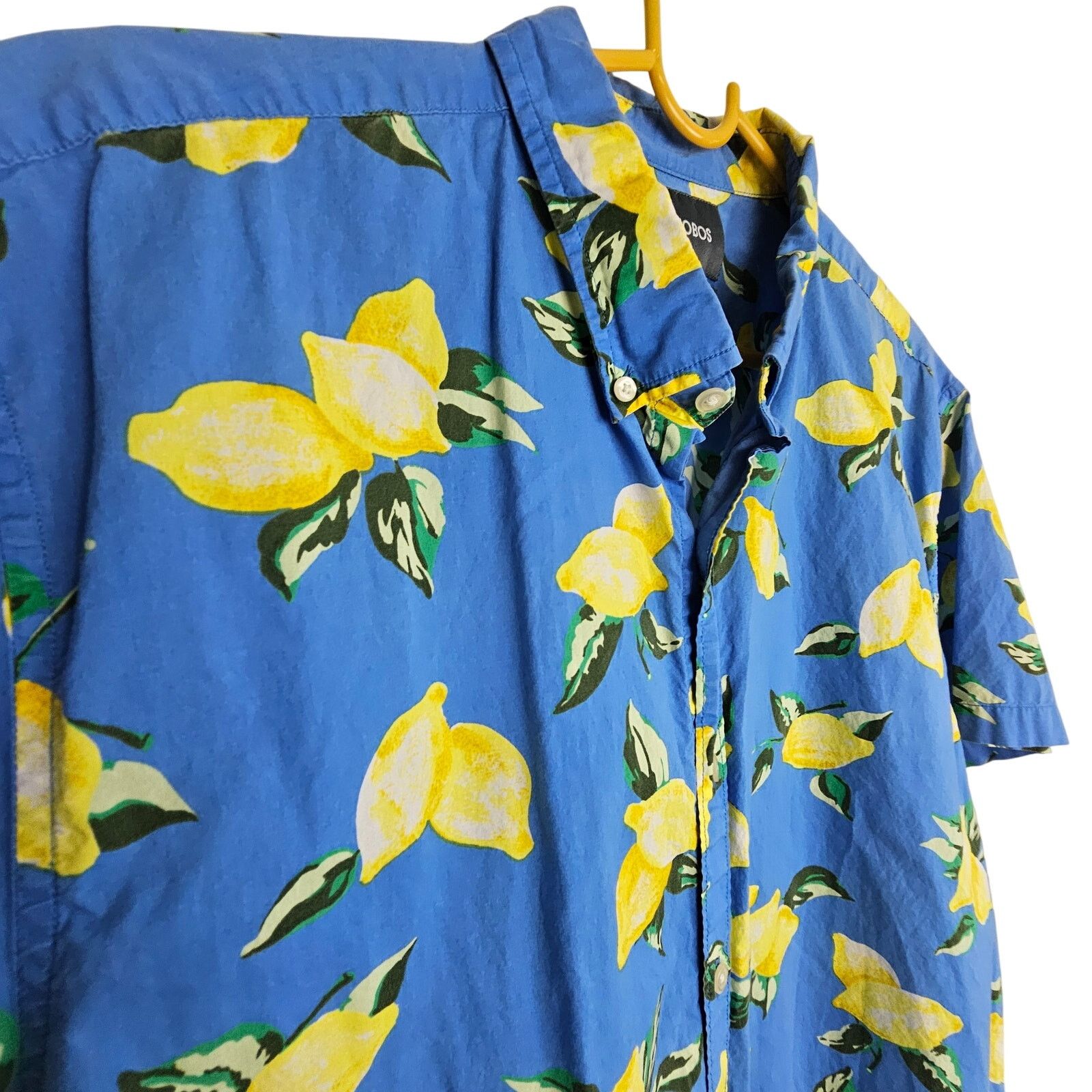 Bonobos Bonobos Tropical Lemon Fruit Print Shirt XL Vacation Resort Size US XL / EU 56 / 4 - 5 Thumbnail