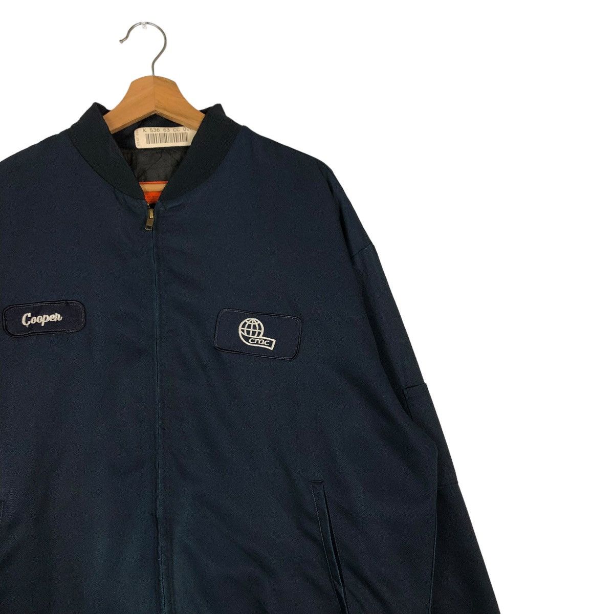 Japanese Brand 🔥VINTAGE BOMBER JACKET REDKAP USA COOPER BIG LOGO Size US XL / EU 56 / 4 - 6 Thumbnail