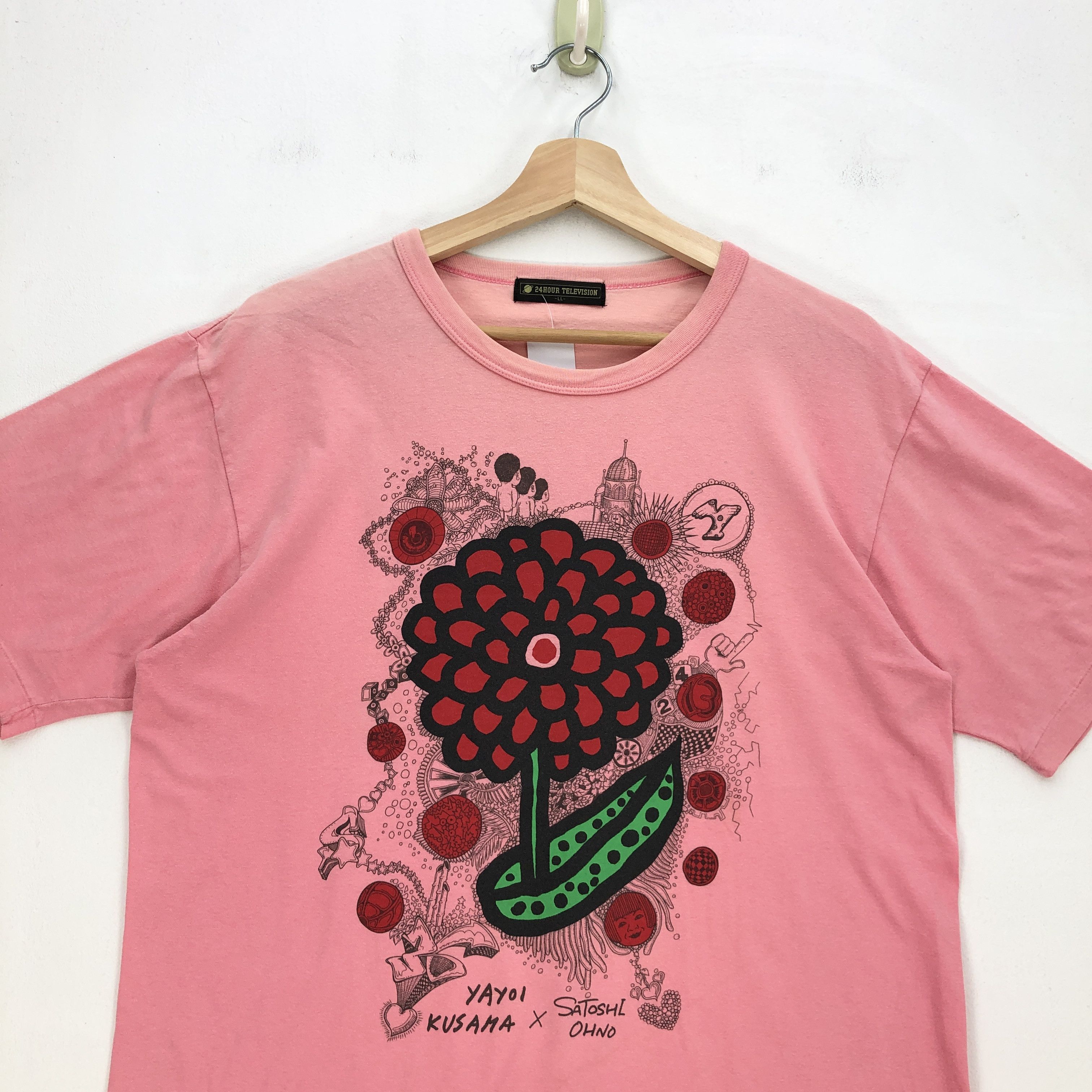 Japanese Brand Vintage 90s 24 Hour Television TShirt Japanese TV Anime Tees Size US L / EU 52-54 / 3 - 3 Thumbnail