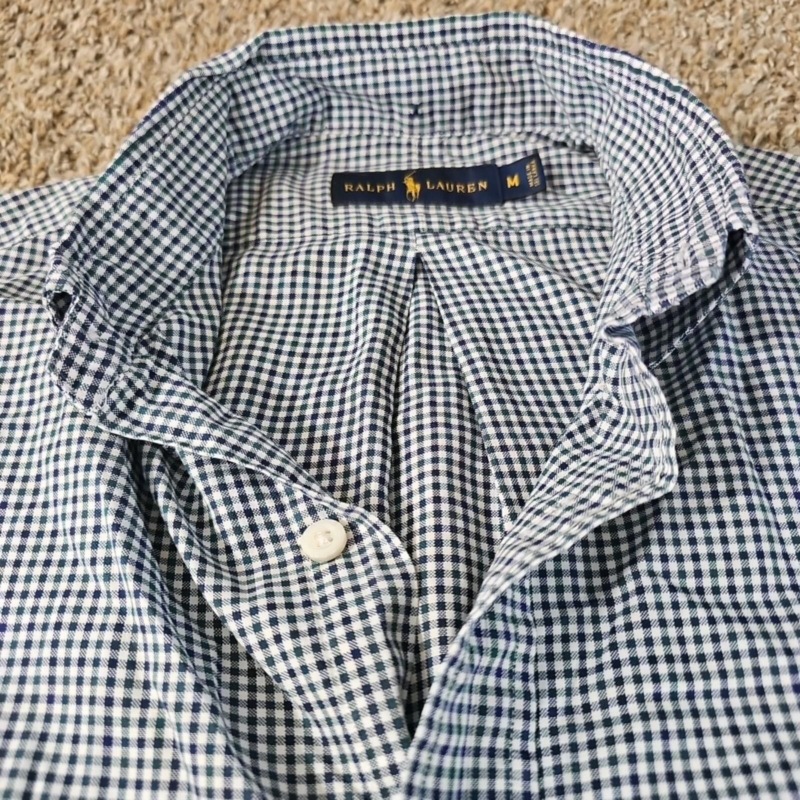 Lauren Ralph Lauren Ralph Lauren M Checkered Button Up Shirt Size US M / EU 48-50 / 2 - 3 Thumbnail