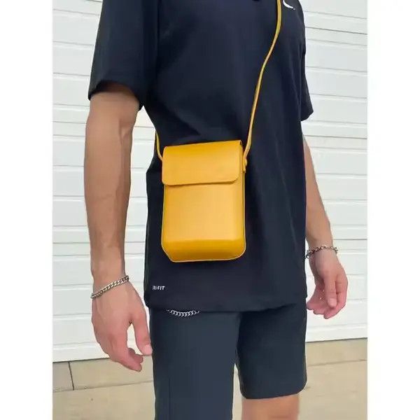Japanese Brand Yellow - Vertical Crossbody Bag Size ONE SIZE - 1 Thumbnail