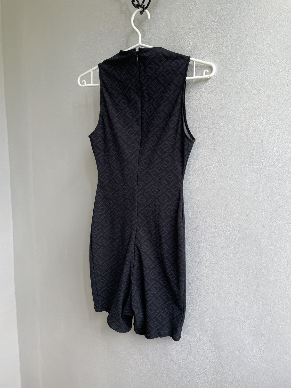 Fendi Fendi x SKIMS Monogram Mid Thigh Bodysuit Romper Onesie Size S / US 4 / IT 40 - 9 Thumbnail