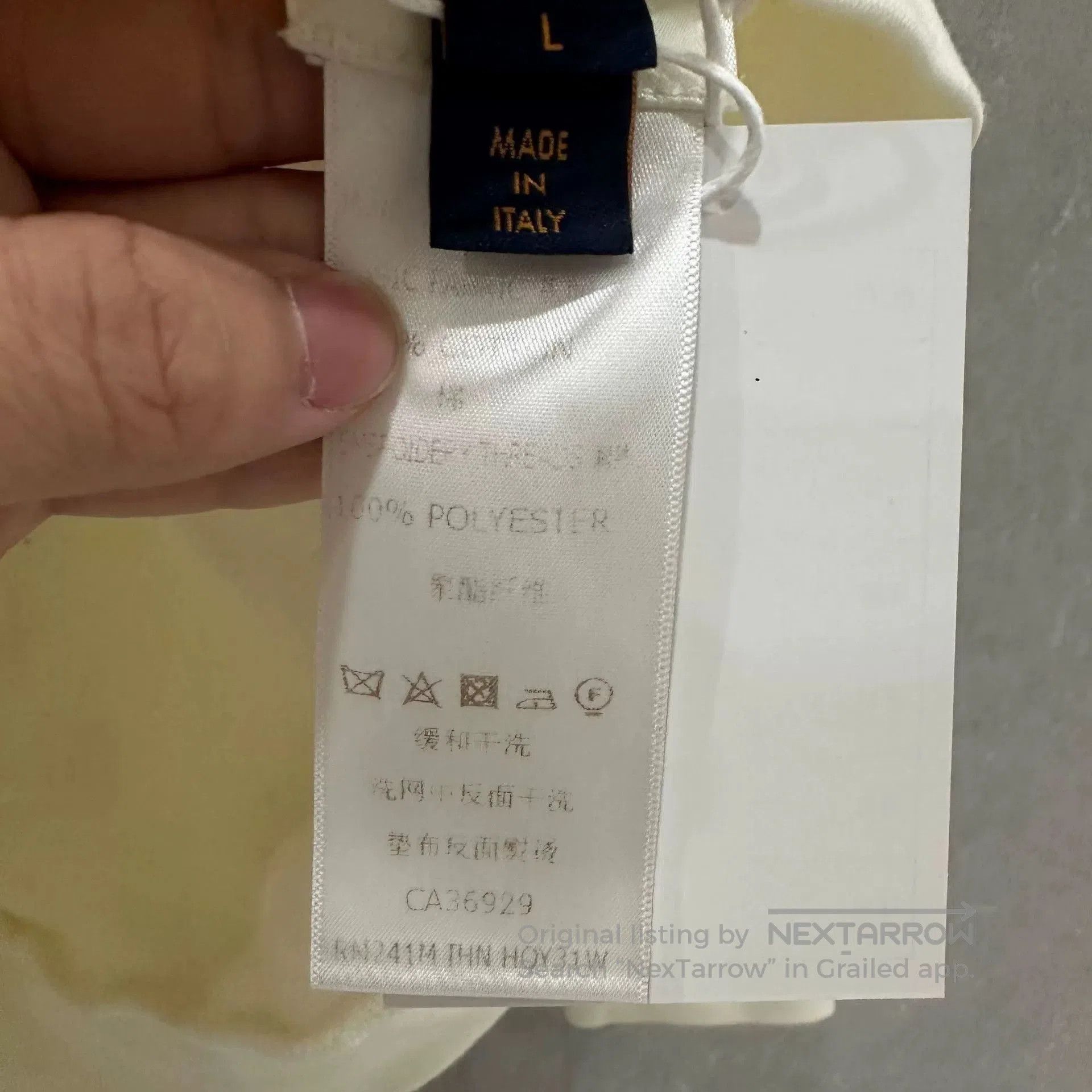 Louis Vuitton Louis Vuitton White Logo Monogram Cotton Sweatshirt. Size US L / EU 52-54 / 3 - 5 Thumbnail