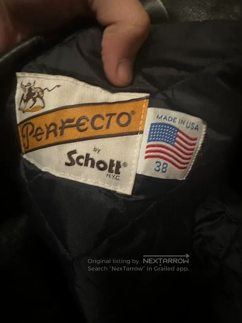 Schott Schott 613 Leather Jacket Size US XS / EU 42 / 0 - 3 Thumbnail