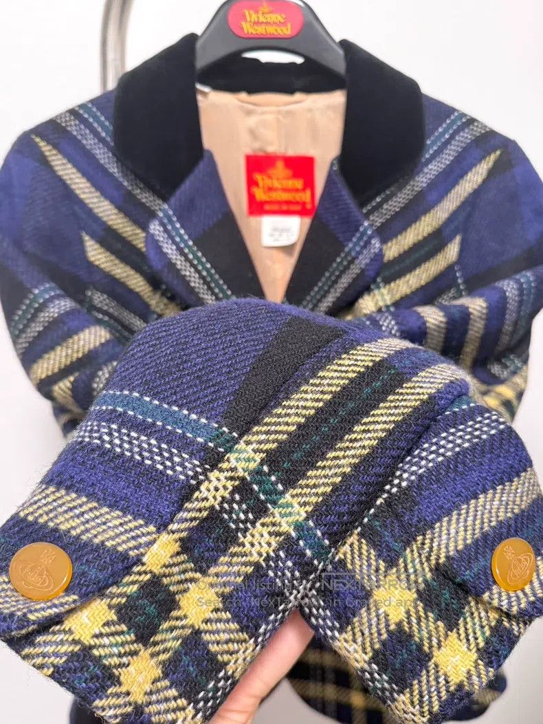 Vivienne Westwood Vivienne Westwood 90s vintage second-hand tweed velvet mix Size S / US 4 / IT 40 - 5 Thumbnail