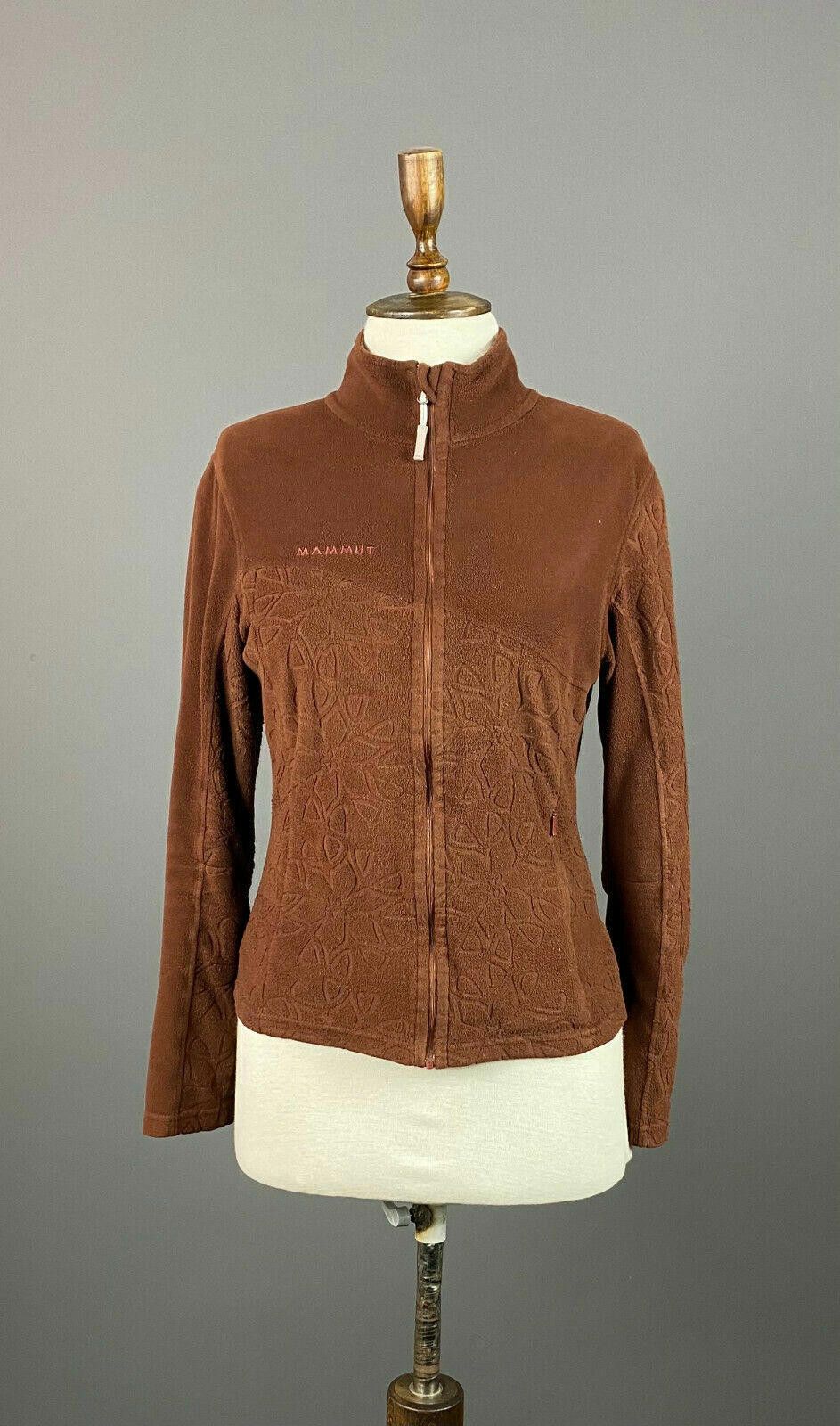 Mammut Ladies Mammut Technopile Borwn Floral Sweater Size M Size M / US 6-8 / IT 42-44 - 1 Thumbnail