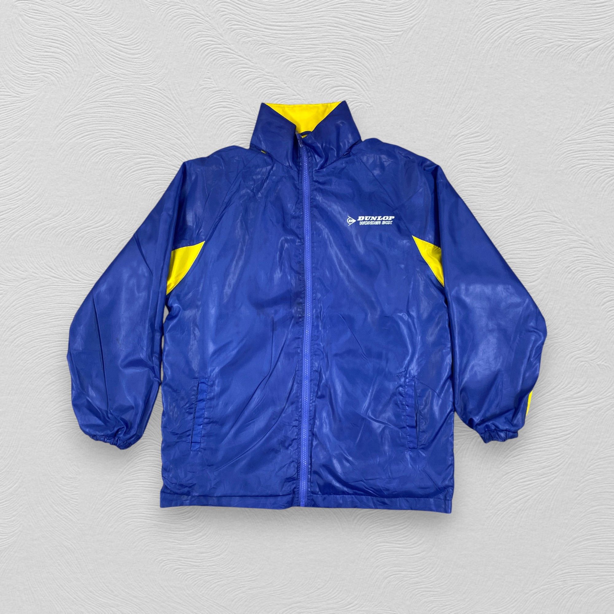 Dunlop Vintage Dunlop Wonder Box Windbreaker Small Jacket- J361 Size US S / EU 44-46 / 1 - 2 Thumbnail