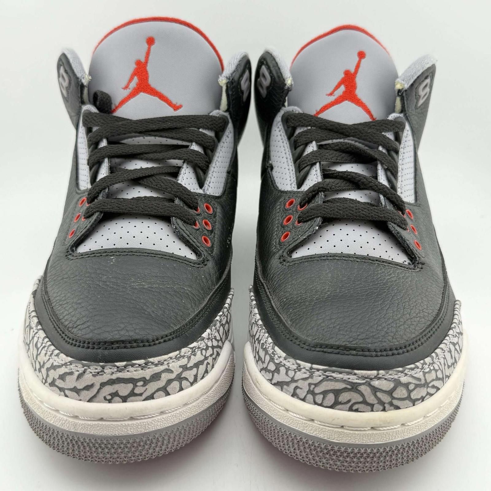 Jordan Brand Jordan 3 Black Cement 2018 US 9 Used No Box Size US 9 / EU 42 - 3 Thumbnail