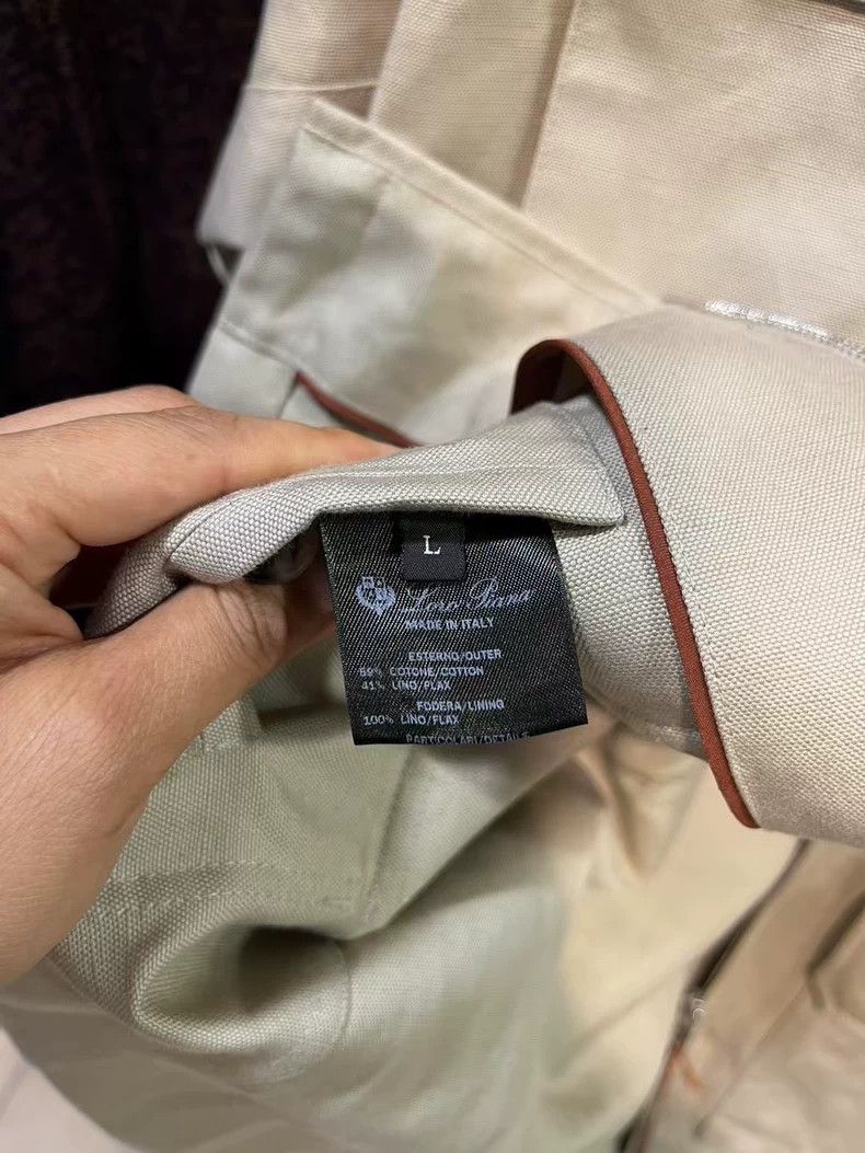 Loro Piana LORO PIANA Cotton maca waistcoat Size US L / EU 52-54 / 3 - 7 Thumbnail