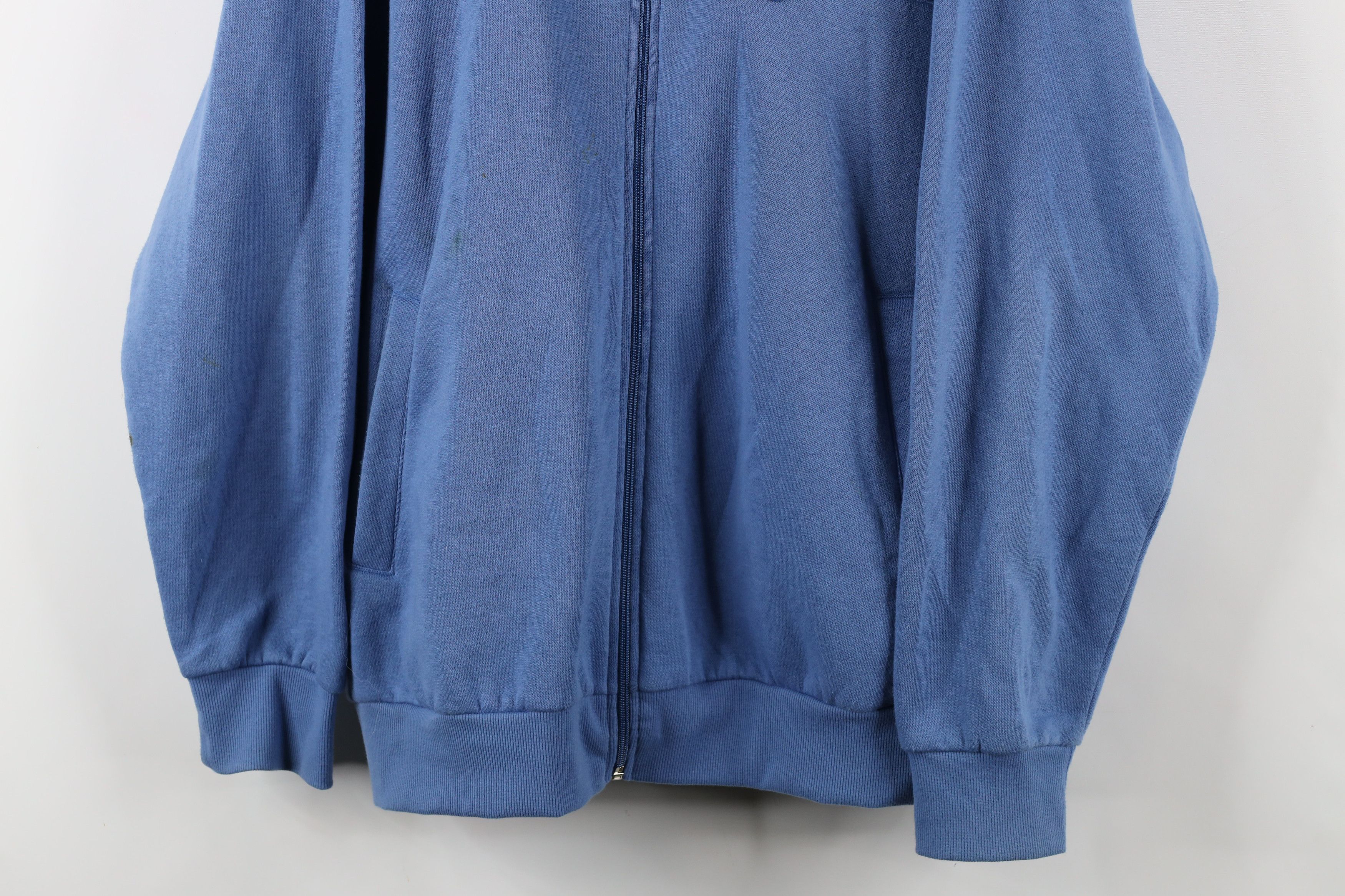 Vintage Vintage 90s Streetwear Full Zip Sweatshirt Bomber Jacket Size US L / EU 52-54 / 3 - 3 Thumbnail