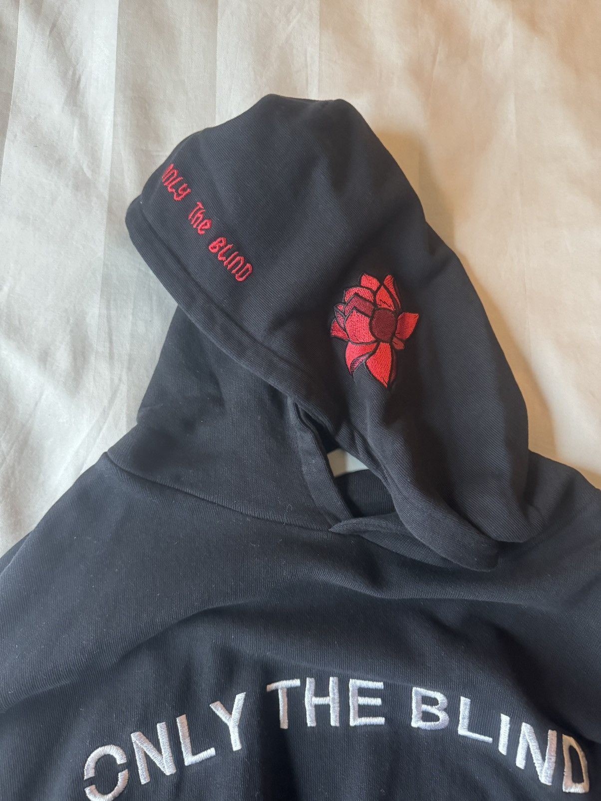 Only The Blind Only The Blind Hoodie - Red Floral Size US XL / EU 56 / 4 - 4 Thumbnail