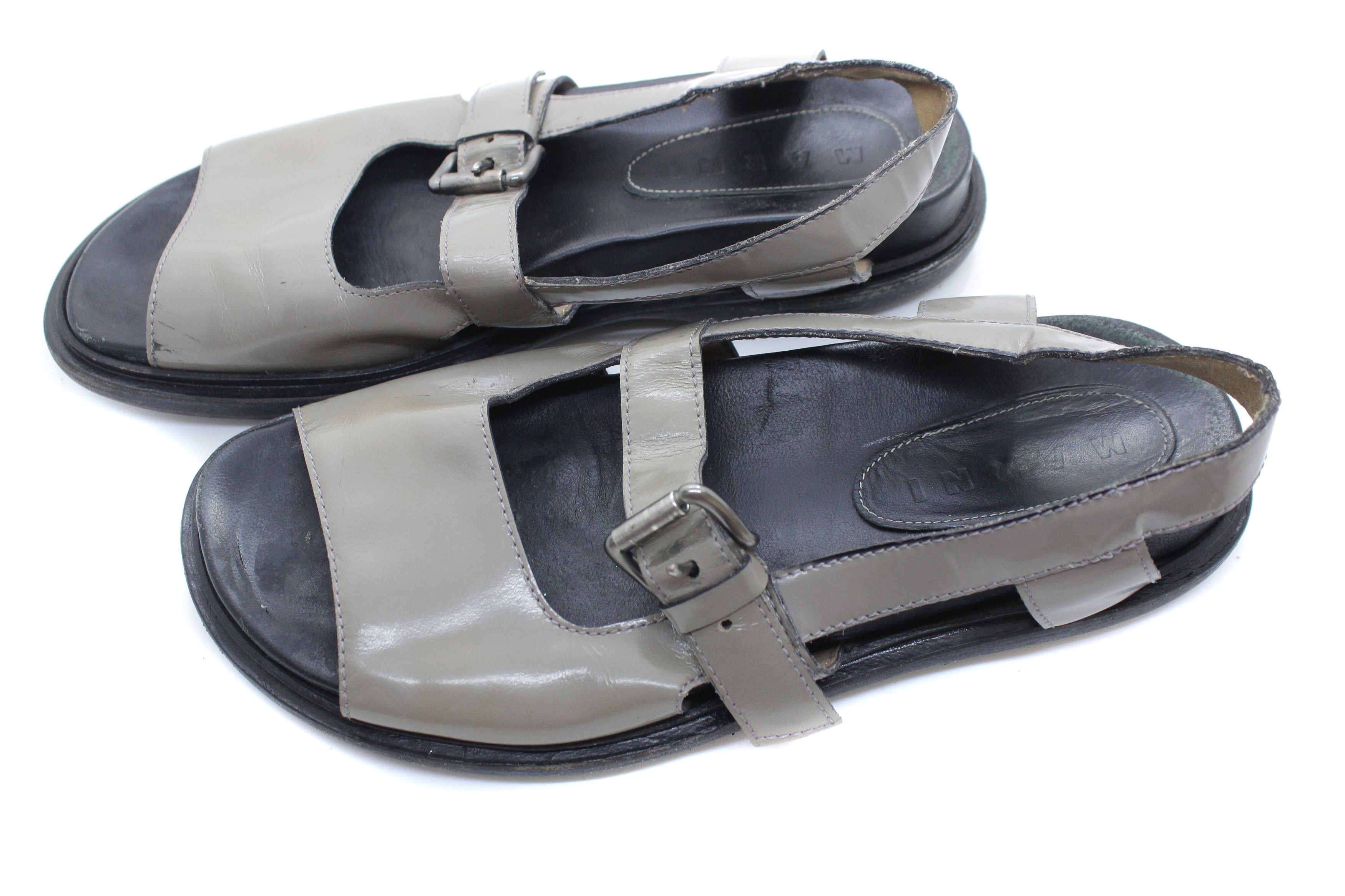 Marni Gladiator Leather Sandals Size US 9 / IT 39 - 9 Thumbnail