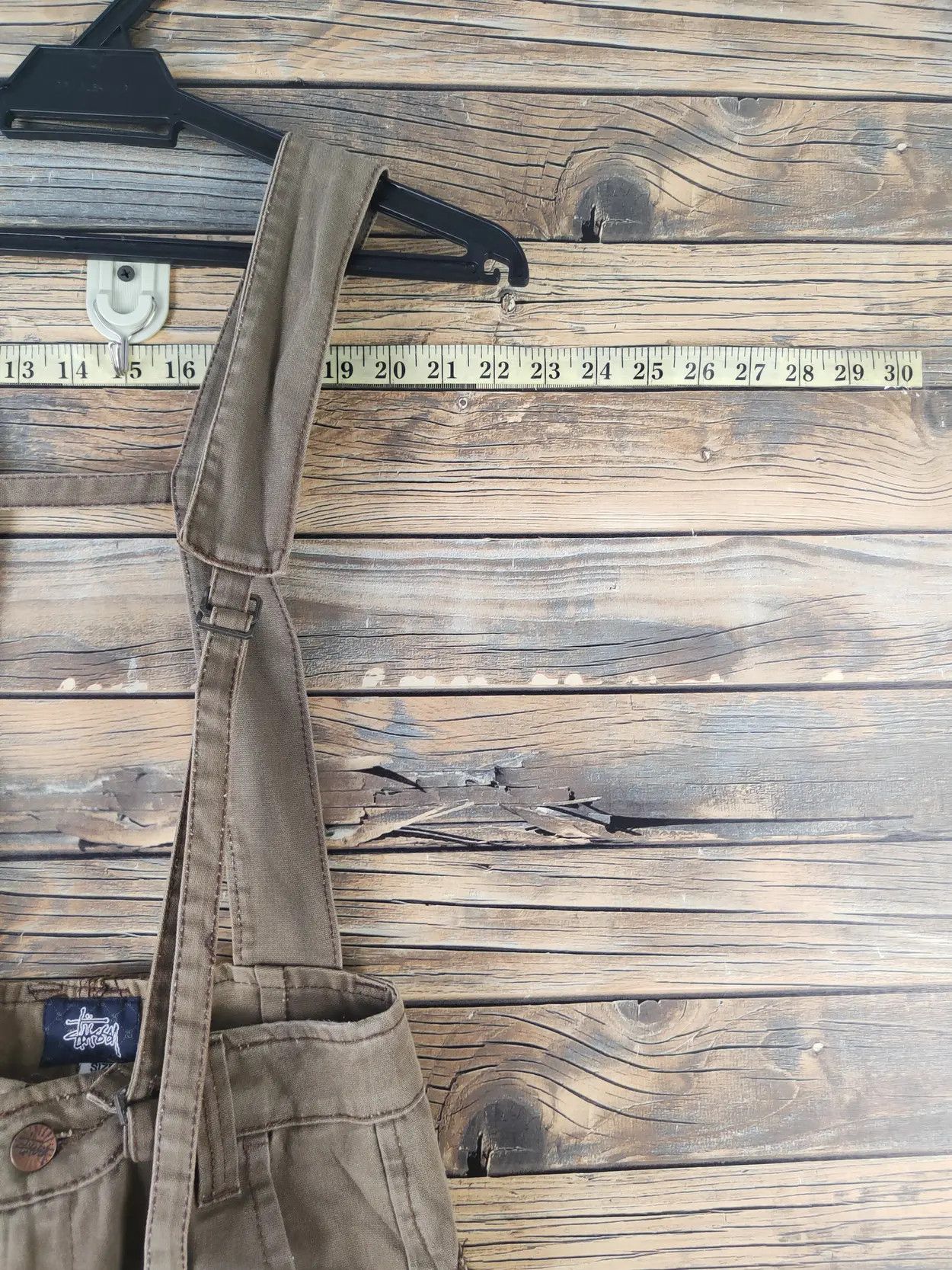 Stussy DL Stussy Olive Multipocket Tactical Jumpsuits cargo #2678 Size US 27 - 16 Thumbnail