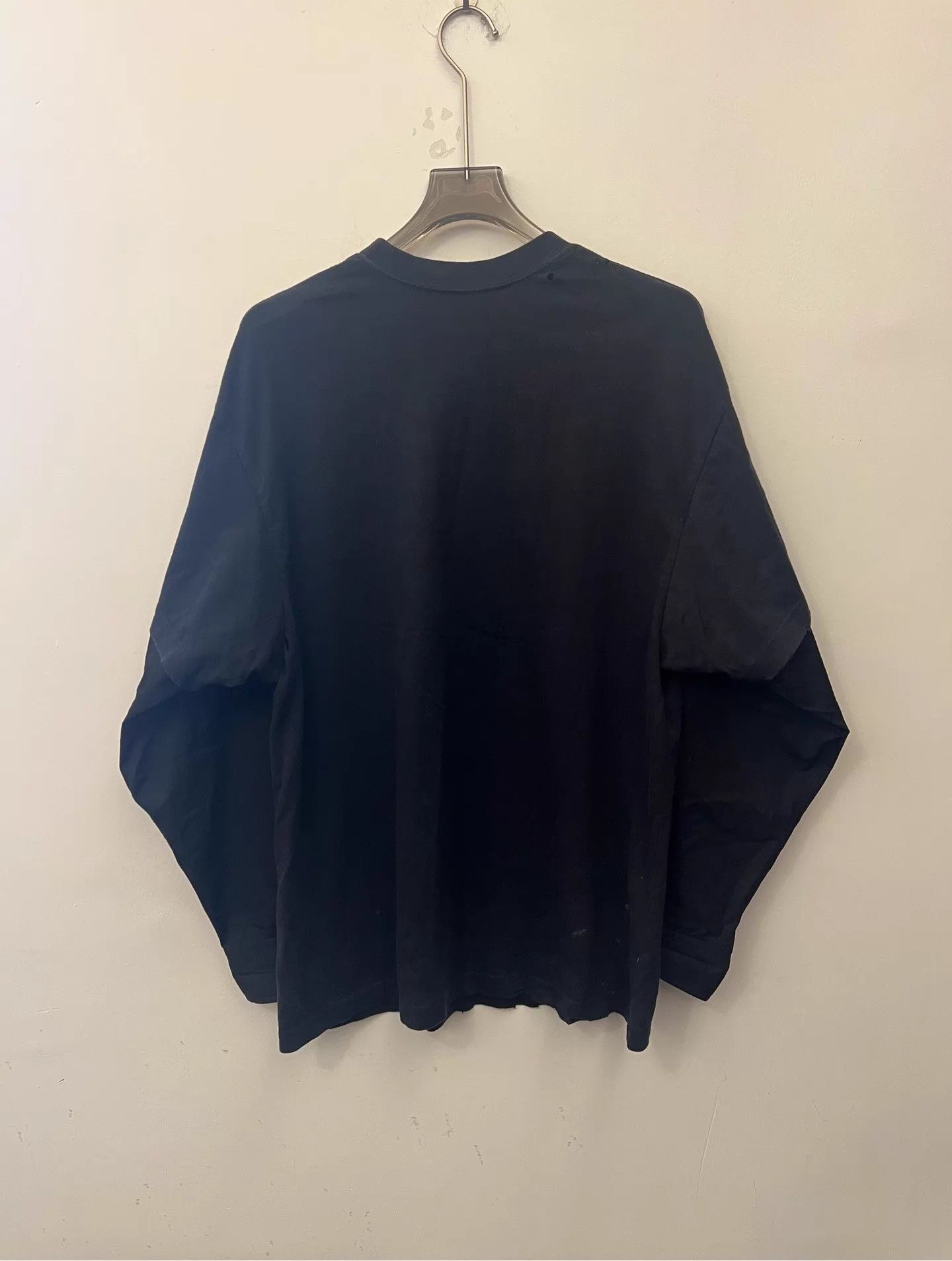 Balenciaga Balenciaga Metallica Flame LS T Black Unisex Size 1 Size US S / EU 44-46 / 1 - 3 Thumbnail