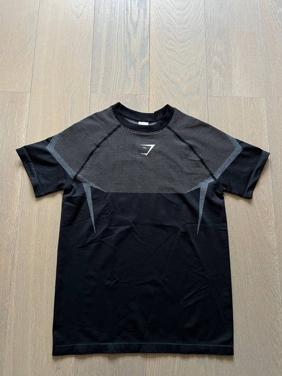 Gymshark Onyx V5 5.0 Black/Grey T-Shirt David Laid (M)