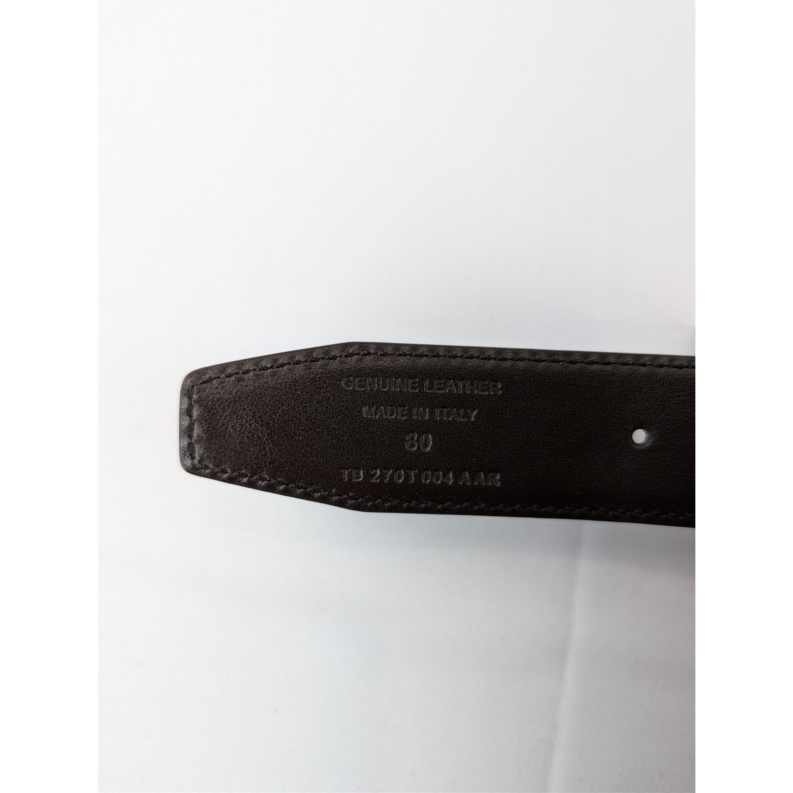 Tom Ford o1rshd1 Size: 80 / t buckle crocodile-embossed belt in Black Size 32 - 11 Thumbnail
