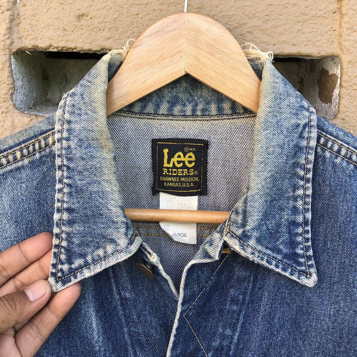 Lee Vintage Lee Riders Denim Trucker Jacket Size US M / EU 48-50 / 2 - 13 Thumbnail