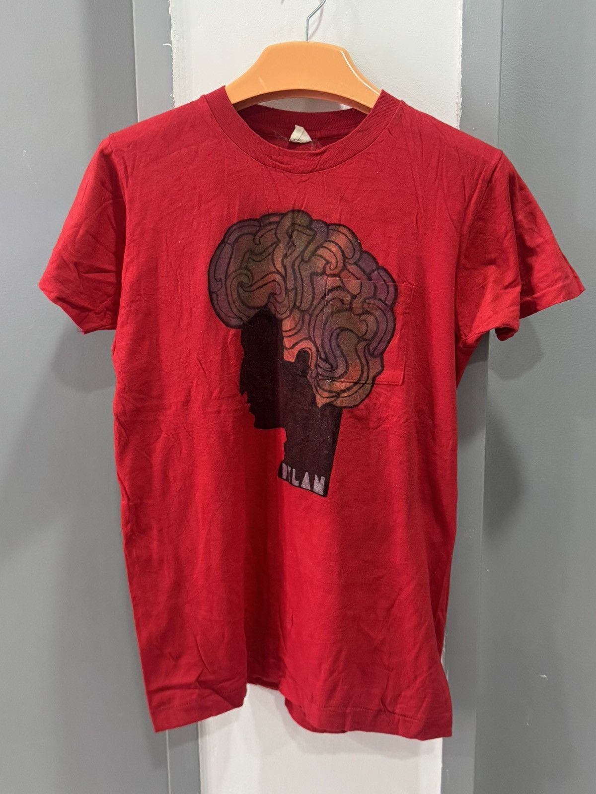 Vintage vintage BOB DYLAN - single pocket selvedge single stitch usa Size US S / EU 44-46 / 1 - 1 Thumbnail