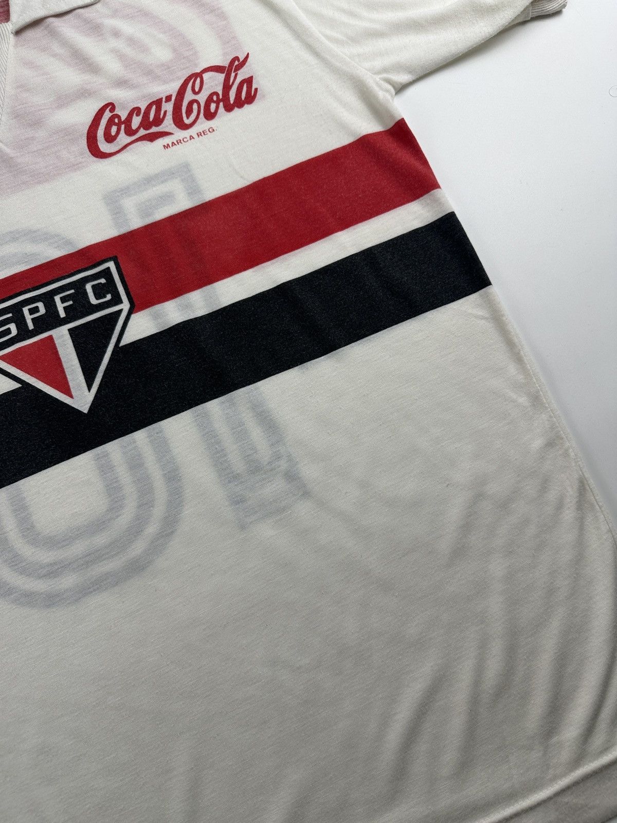 Adidas × Vintage VINTAGE 1989 SAO PAULO HOME SPFC BRAZIL SOCCER JERSEY Size US L / EU 52-54 / 3 - 8 Thumbnail