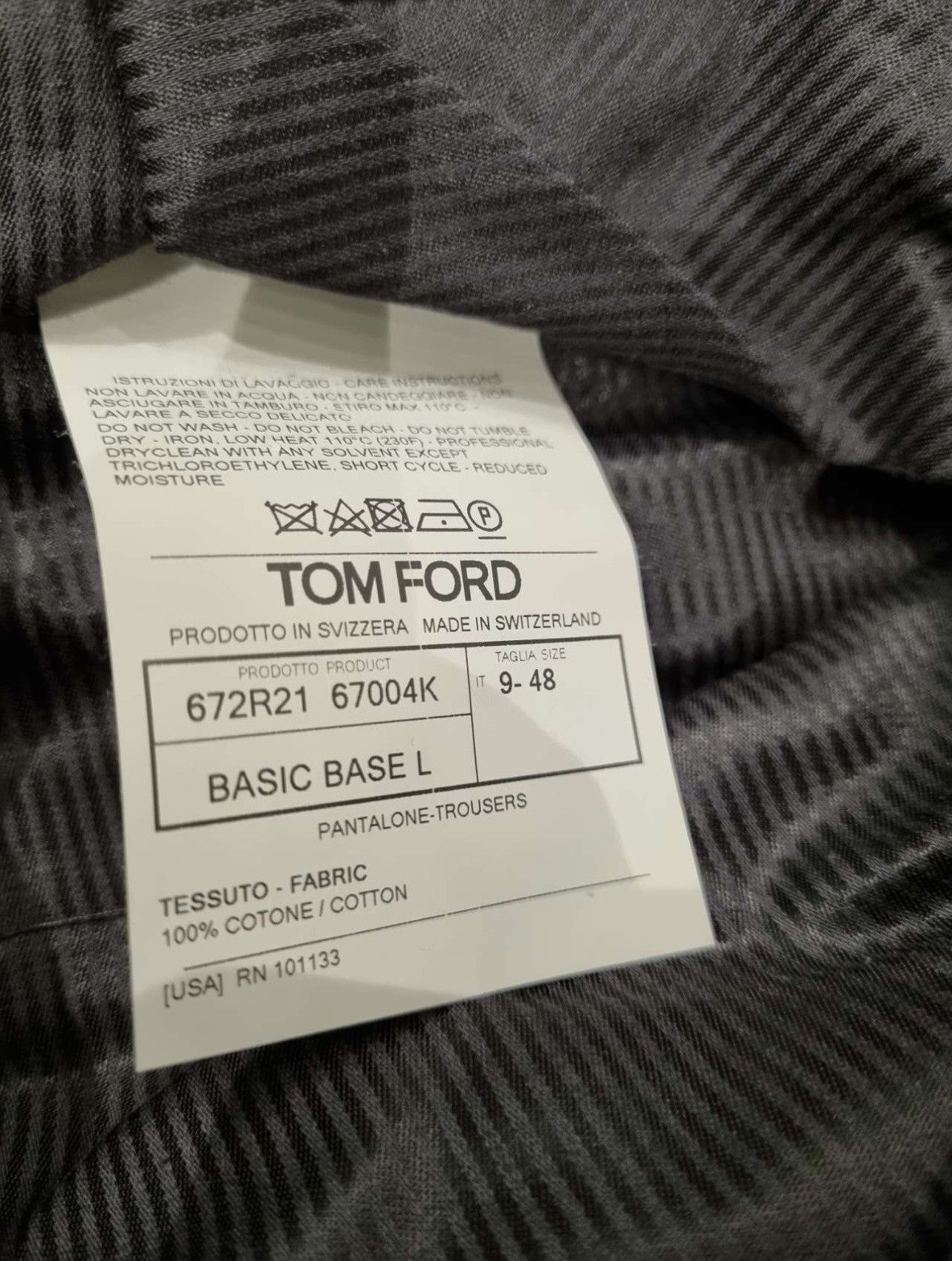 Tom Ford Tom ford wool silk trousers Size 48R - 4 Thumbnail